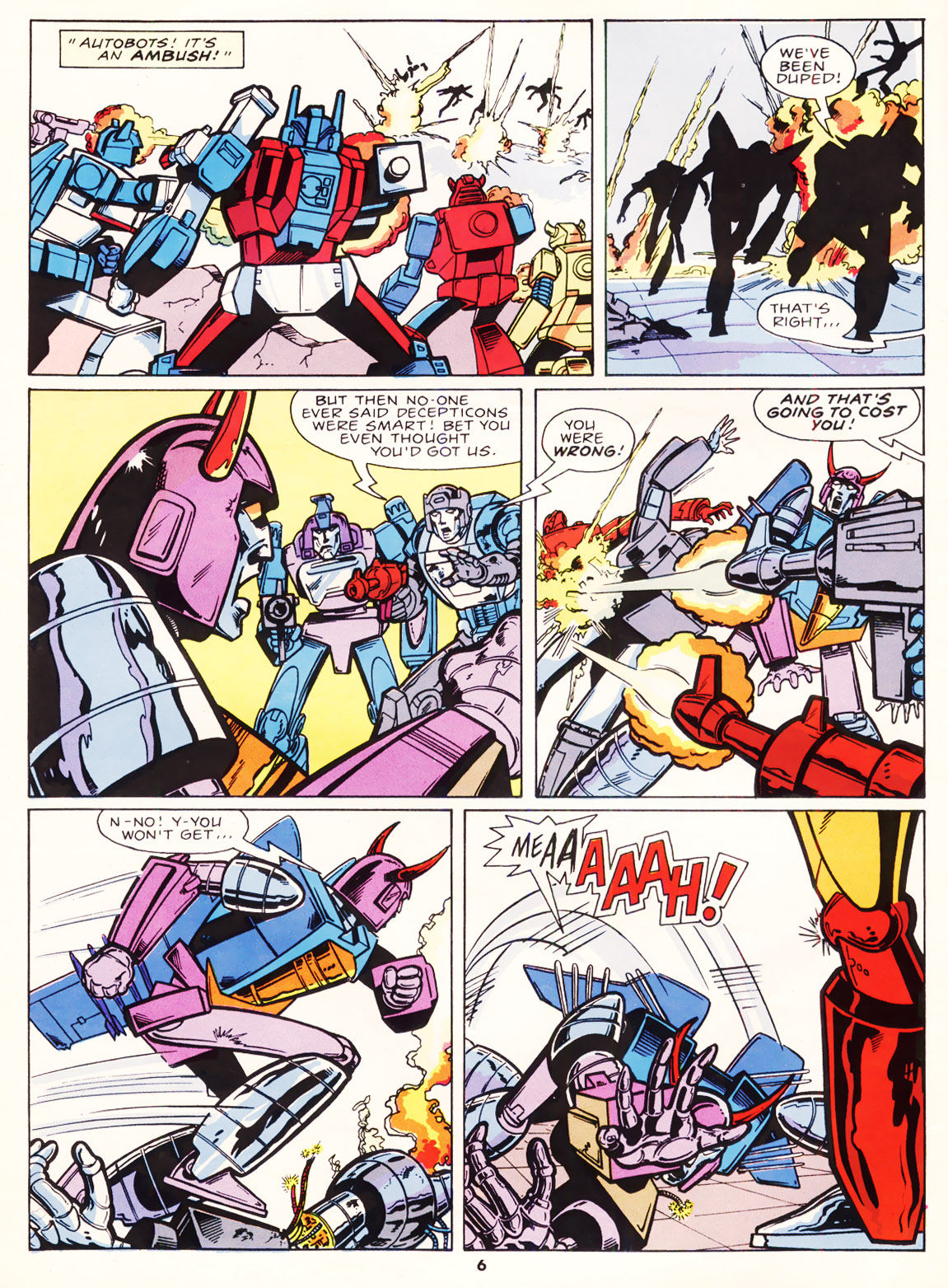 Read online The Transformers (UK) comic -  Issue #114 - 6