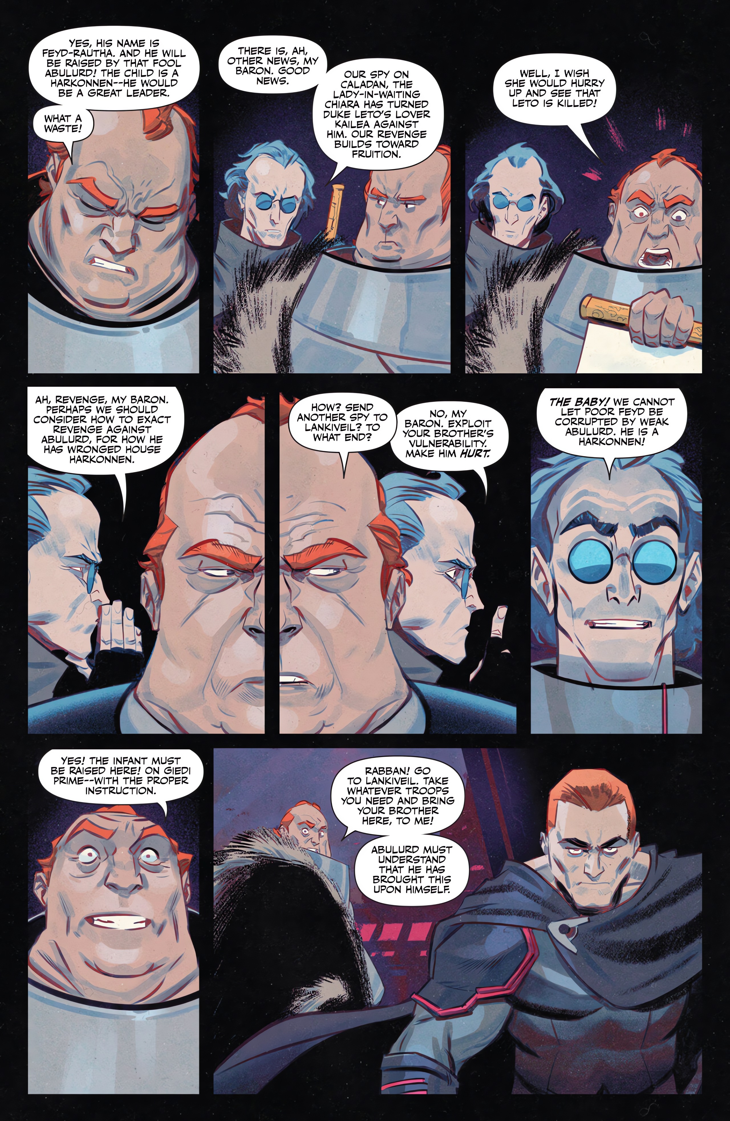 Read online Dune: House Harkonnen comic -  Issue #8 - 11