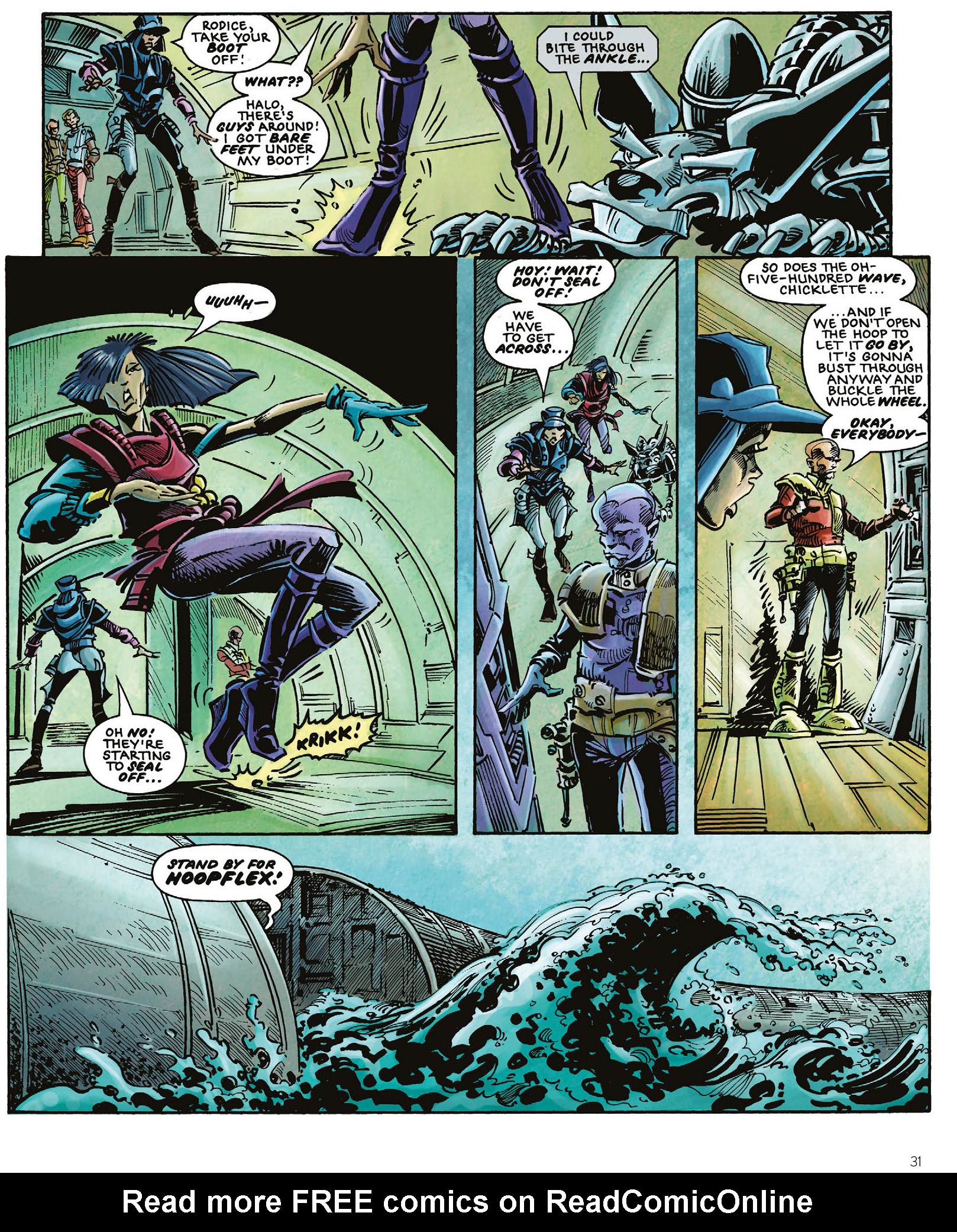 Read online The Ballad of Halo Jones: Full Colour Omnibus Edition comic -  Issue # TPB (Part 1) - 33
