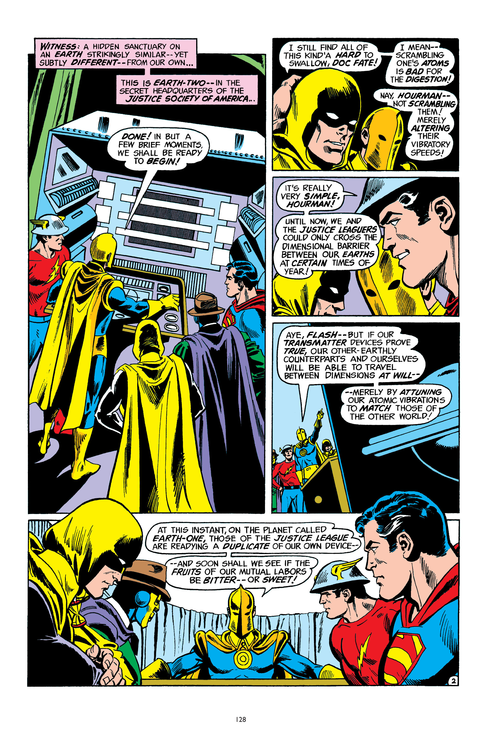 Read online Crisis on Multiple Earths comic -  Issue # TPB 3 - 129