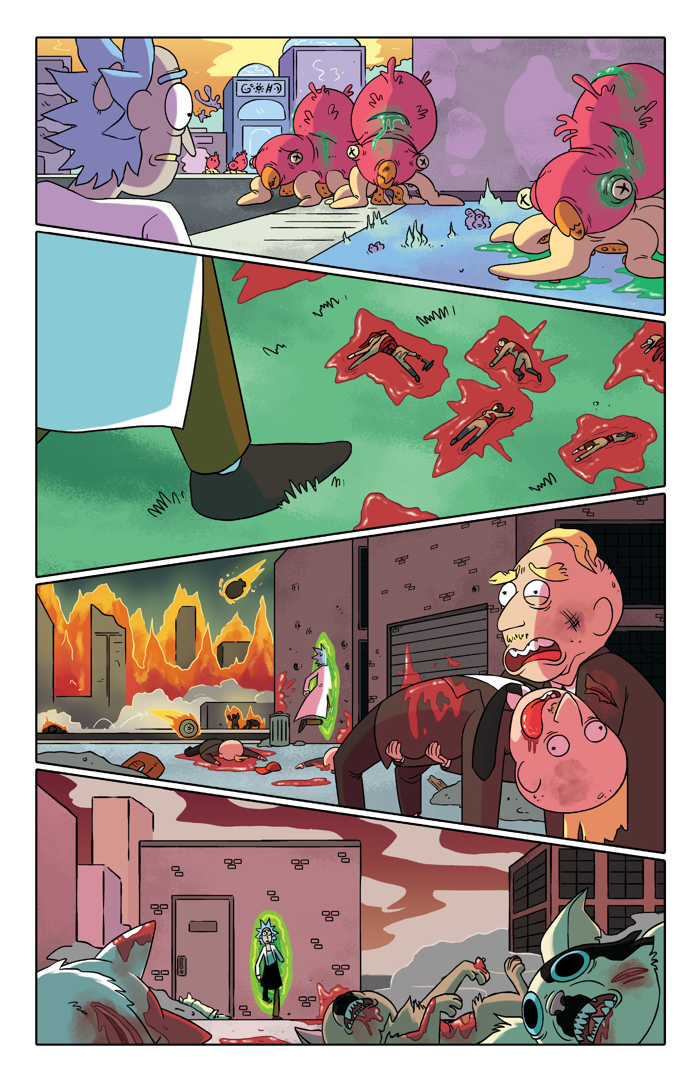 Read online Rick and Morty Deluxe Edition comic -  Issue # TPB 4 (Part 1) - 63