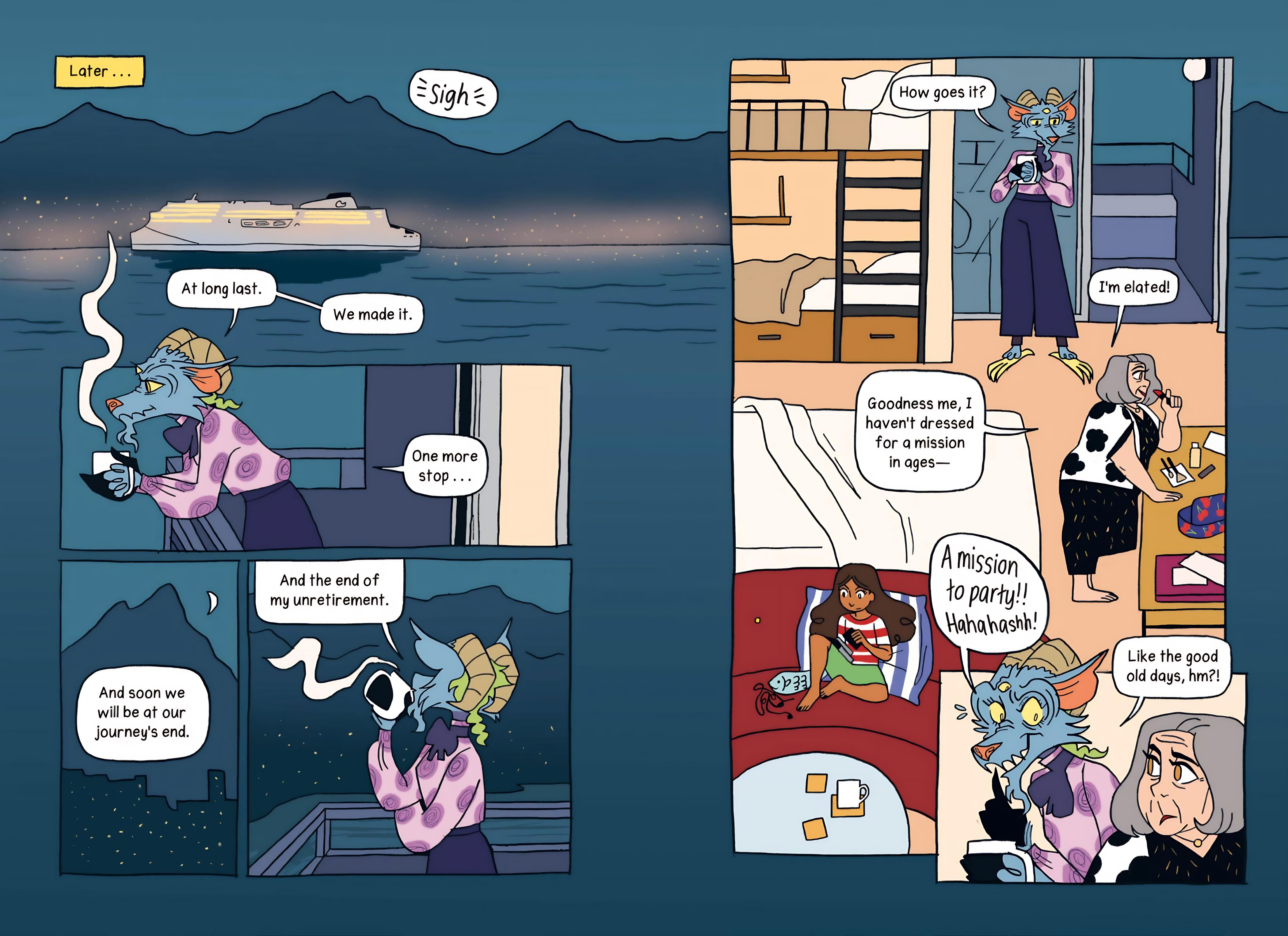 Read online My Aunt Is a Monster comic -  Issue # TPB (Part 2) - 84