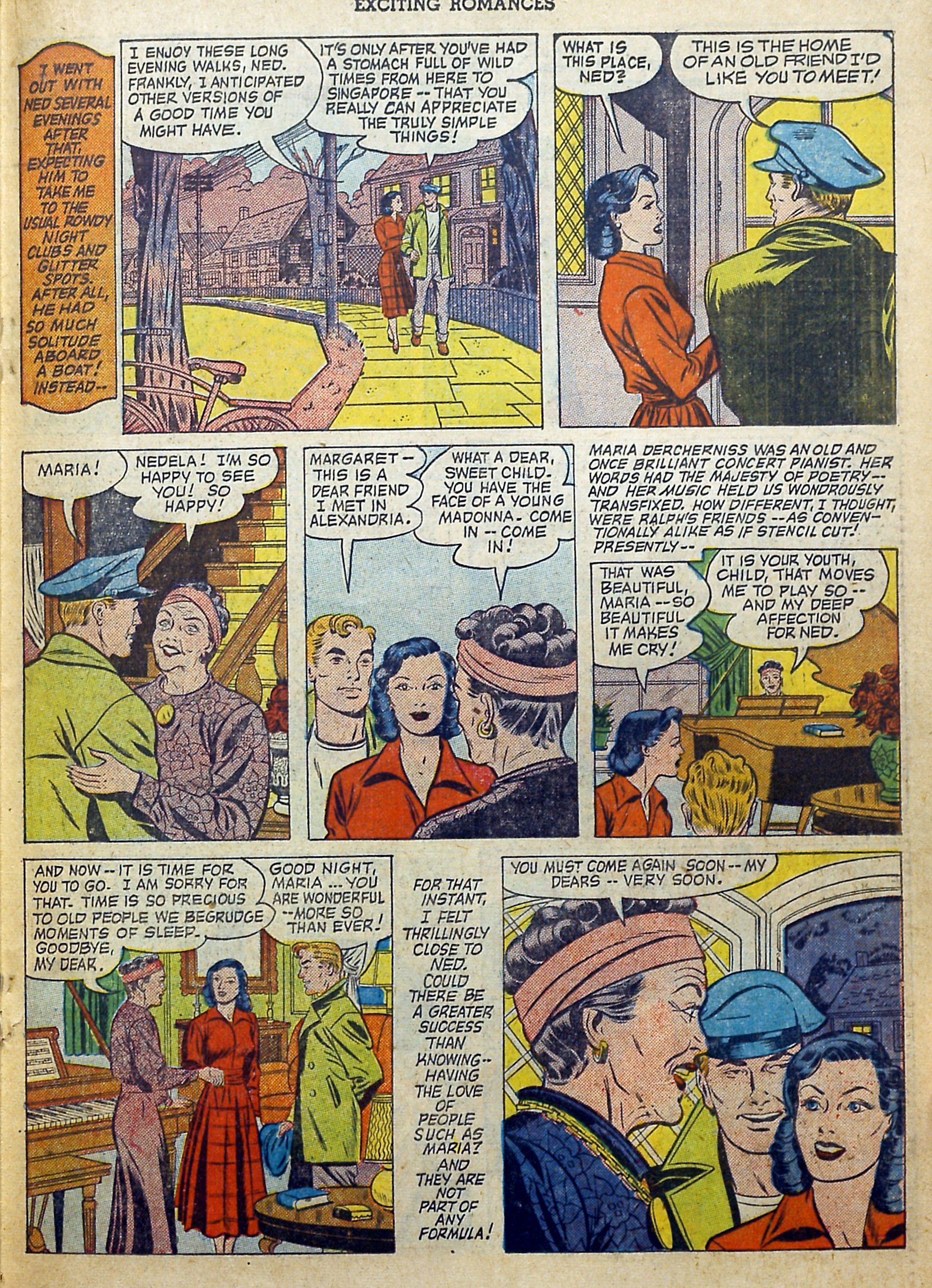 Read online Exciting Romances comic -  Issue #4 - 19