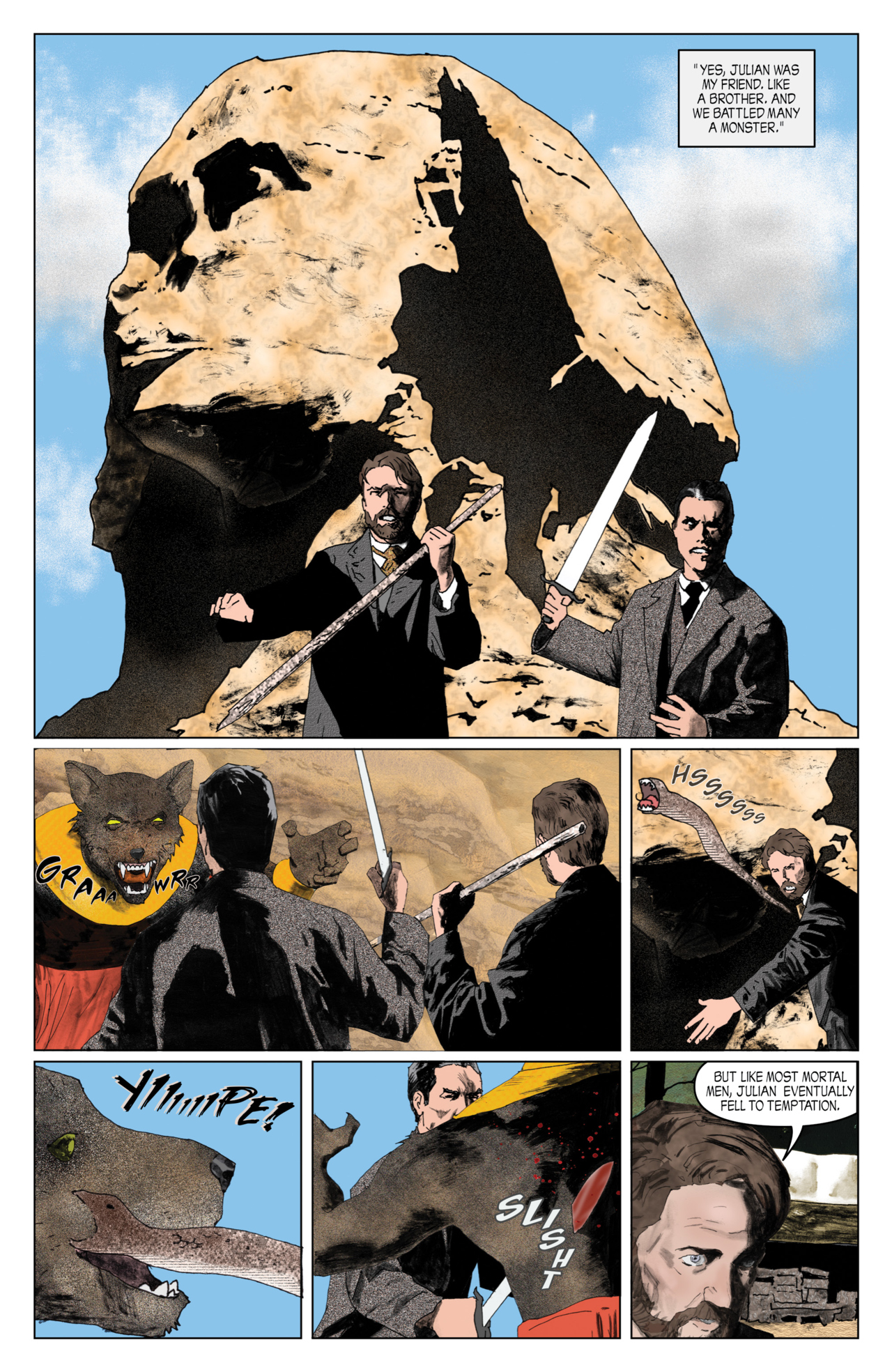 Read online John Carpenter's Night Terrors comic -  Issue # Black Sparrow - 100
