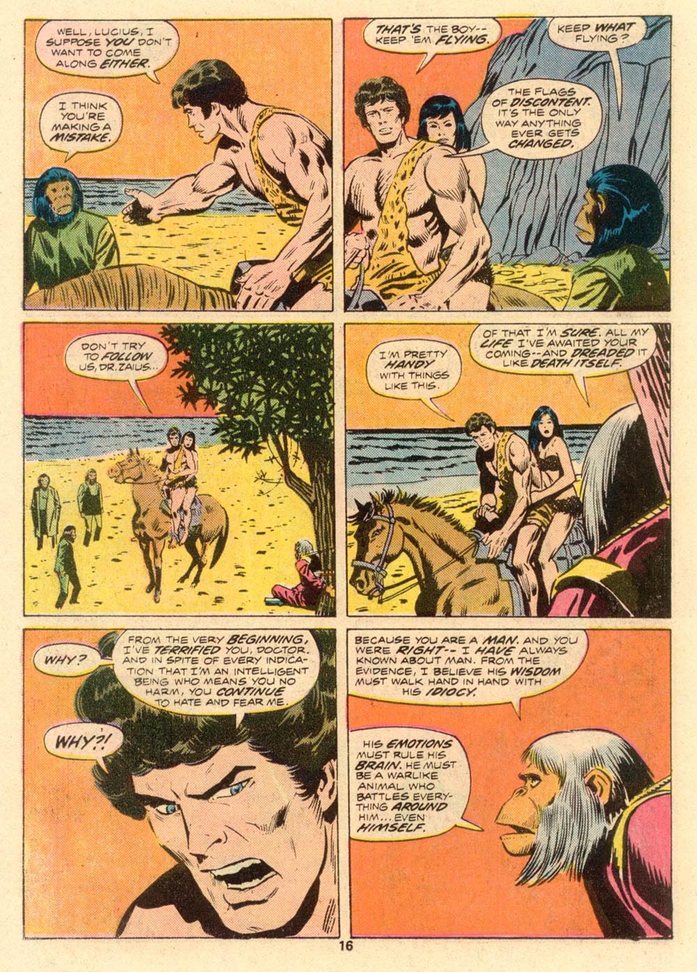 Read online Adventures on the Planet of the Apes comic -  Issue #6 - 11