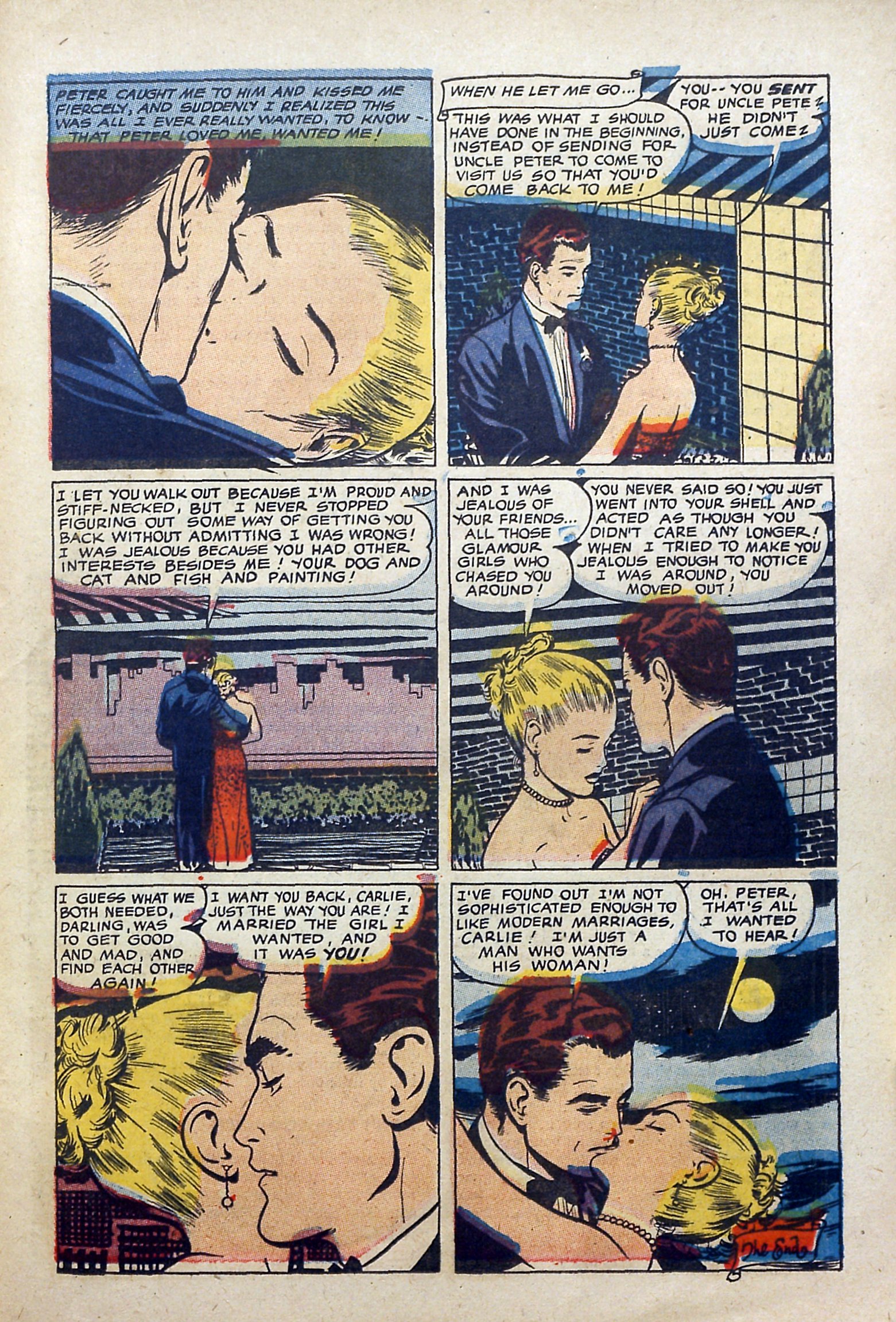 Read online Glamorous Romances comic -  Issue #89 - 25