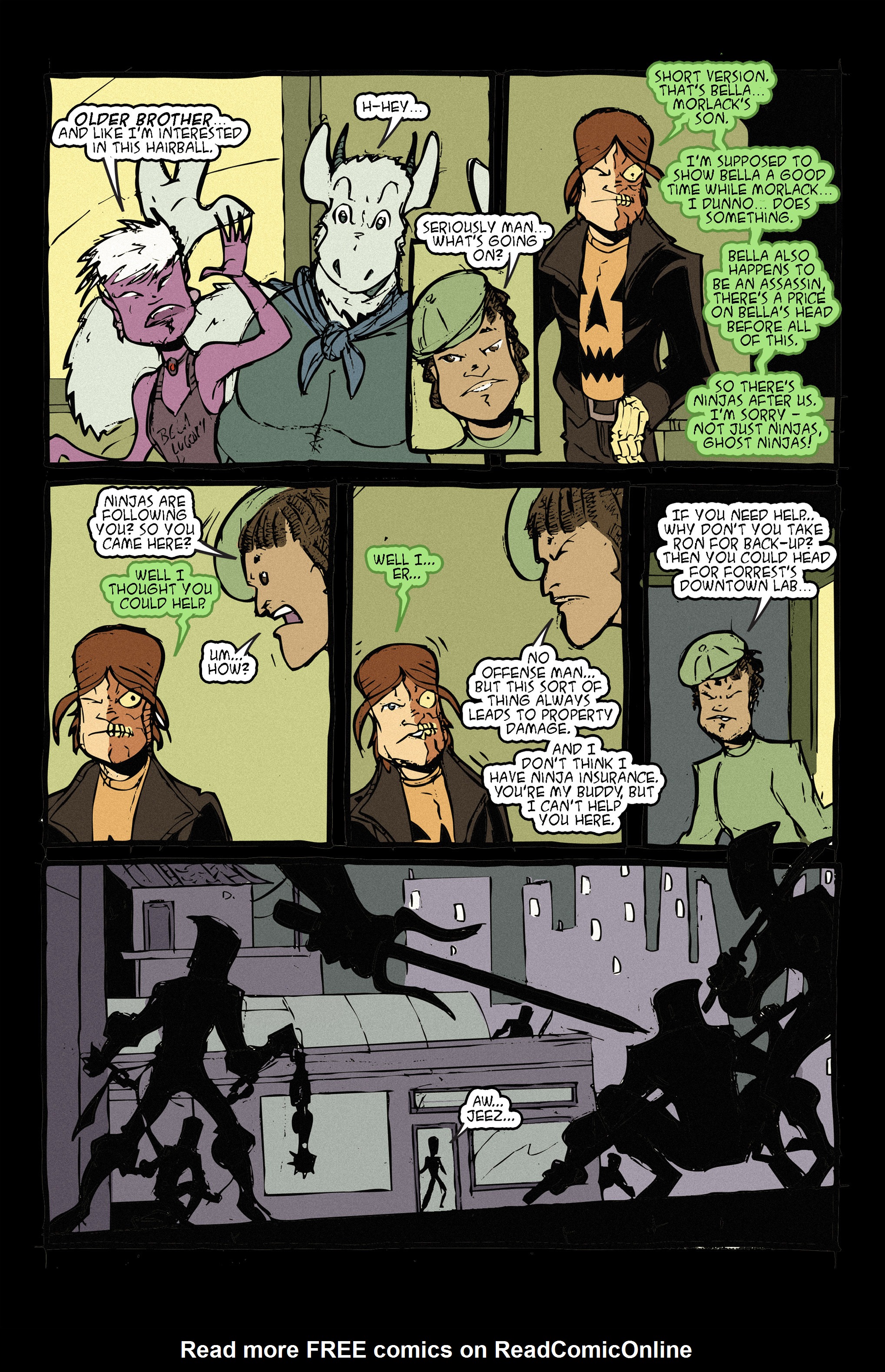 Read online Halloween Man comic -  Issue #6 - 64