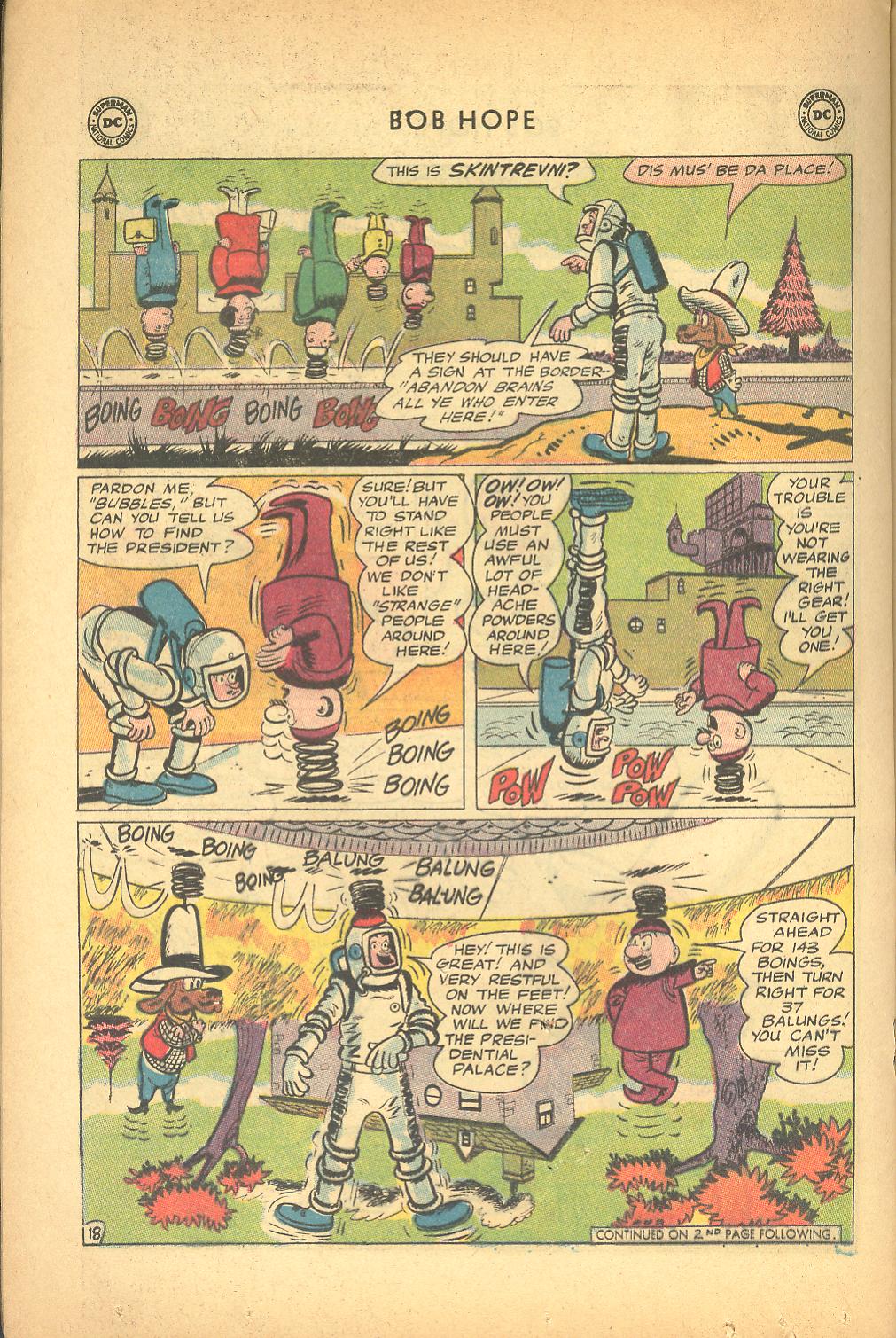 Read online The Adventures of Bob Hope comic -  Issue #94 - 24