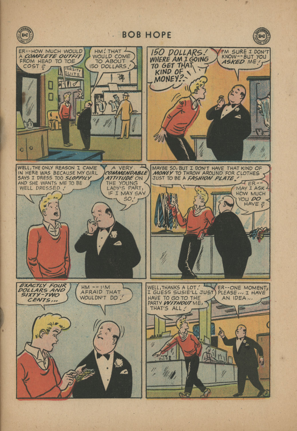 Read online The Adventures of Bob Hope comic -  Issue #45 - 31