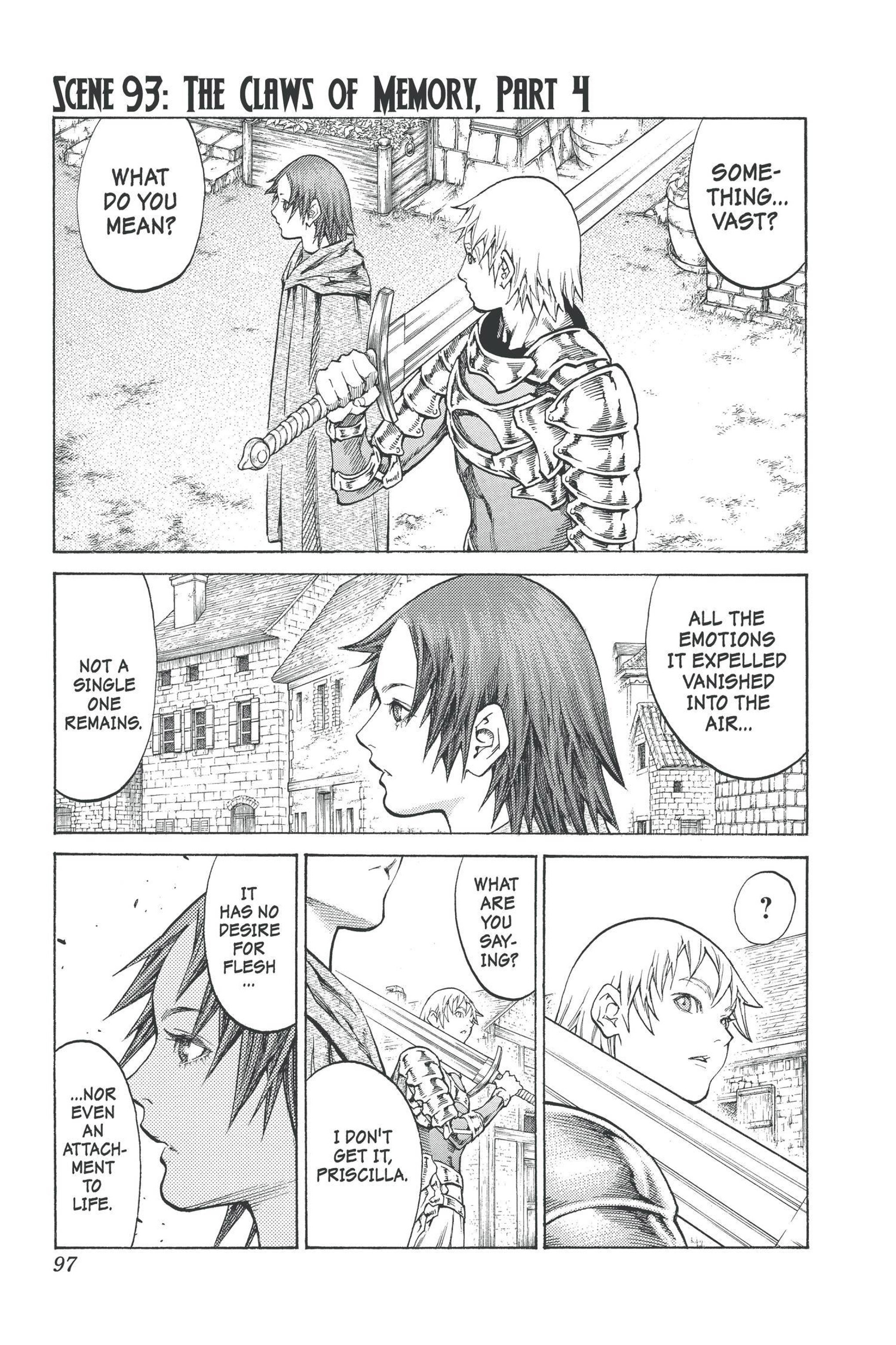 Read online Claymore comic -  Issue #17 - 90
