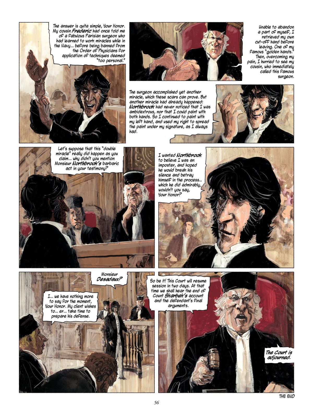 Read online The Revenge of Count Skarbek comic -  Issue #1 - 56