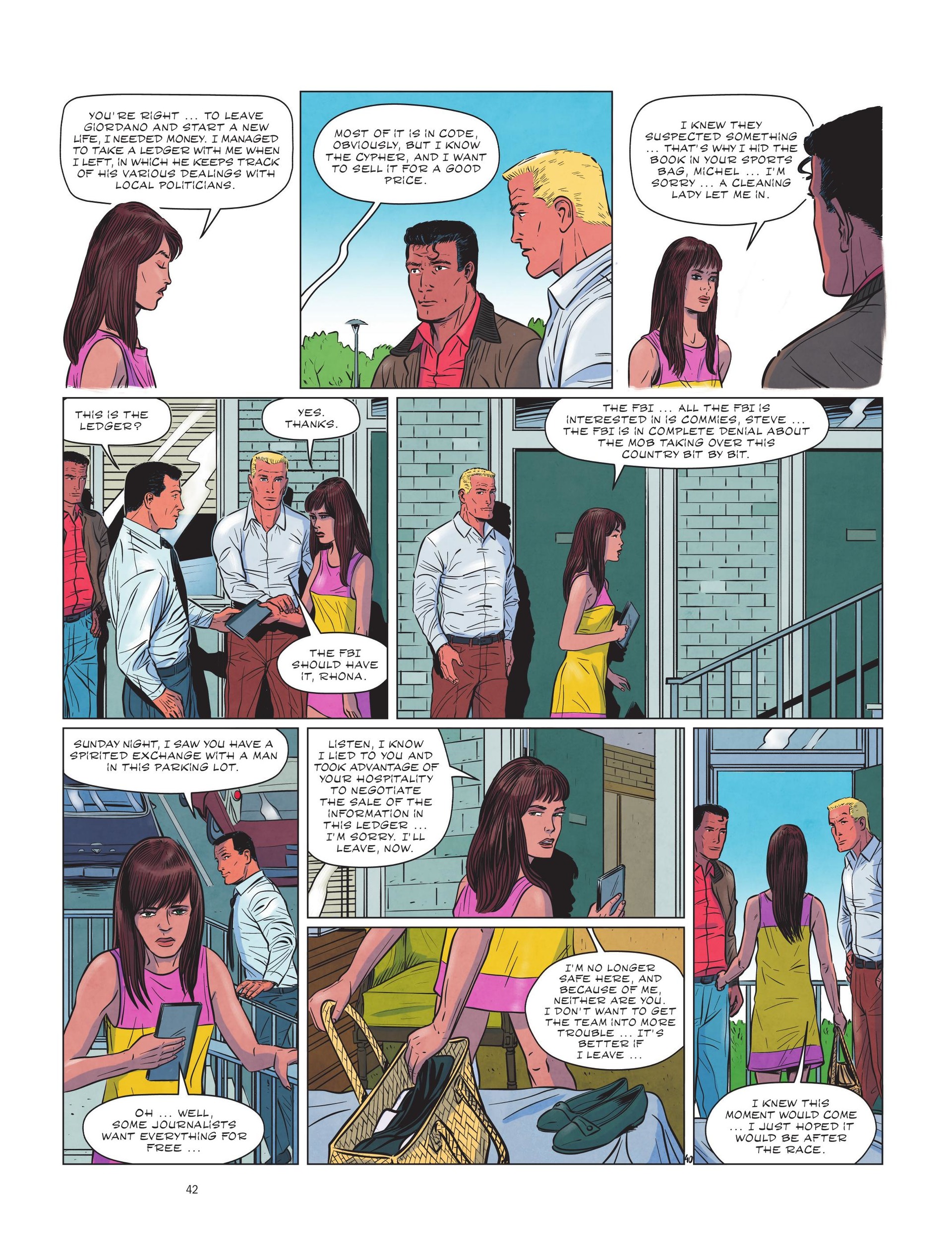 Read online Michel Vaillant: Legendary Races: In the Hell of Indianapolis comic -  Issue # Full - 44