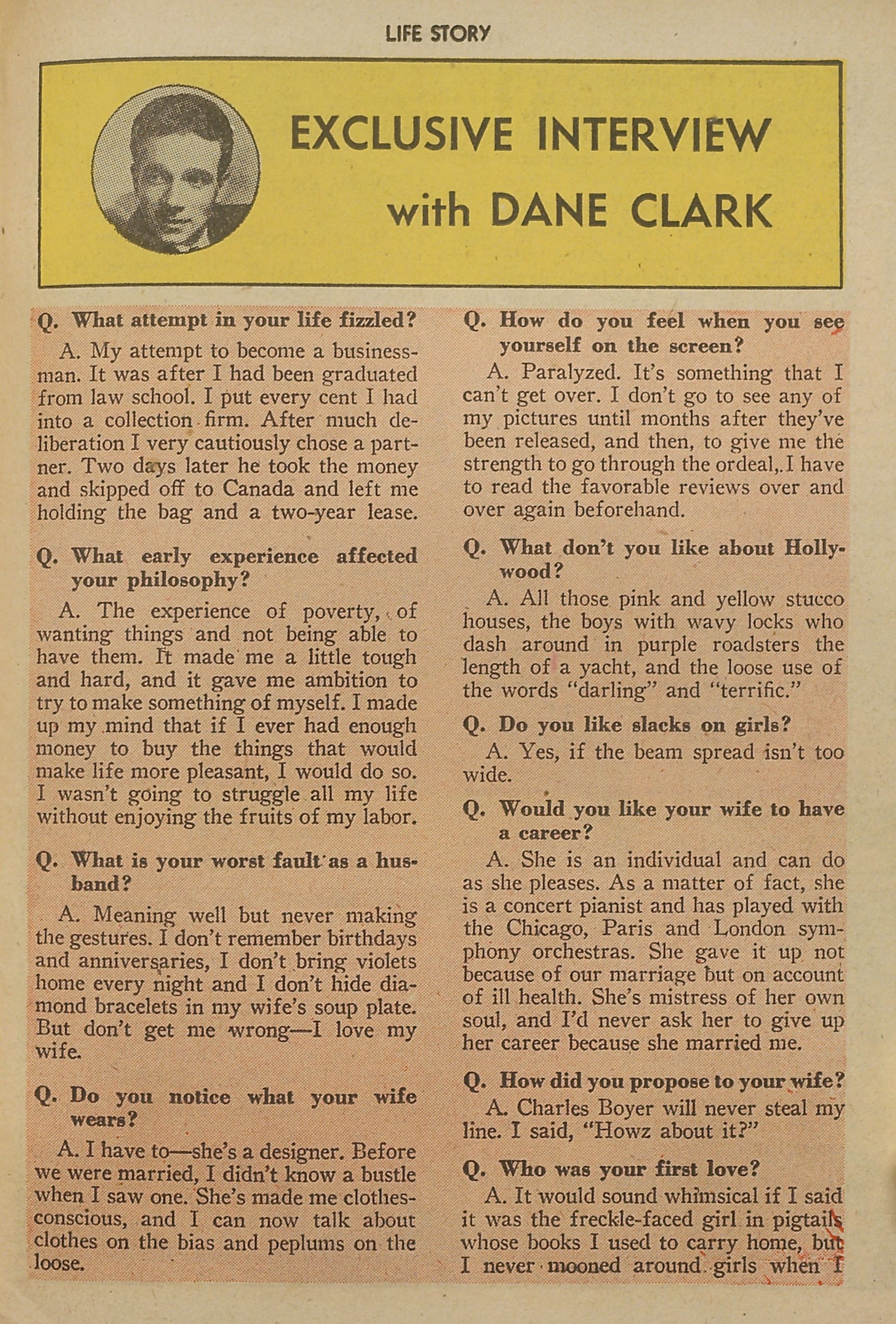 Read online Life Story comic -  Issue #6 - 39