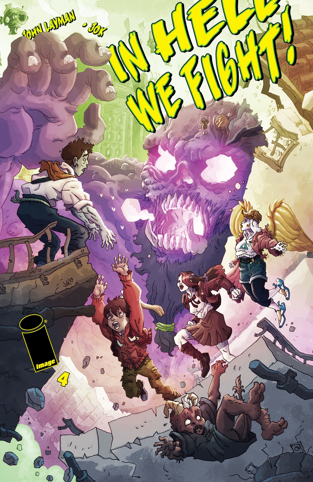 Read online In Hell We Fight! comic -  Issue #4 - 1