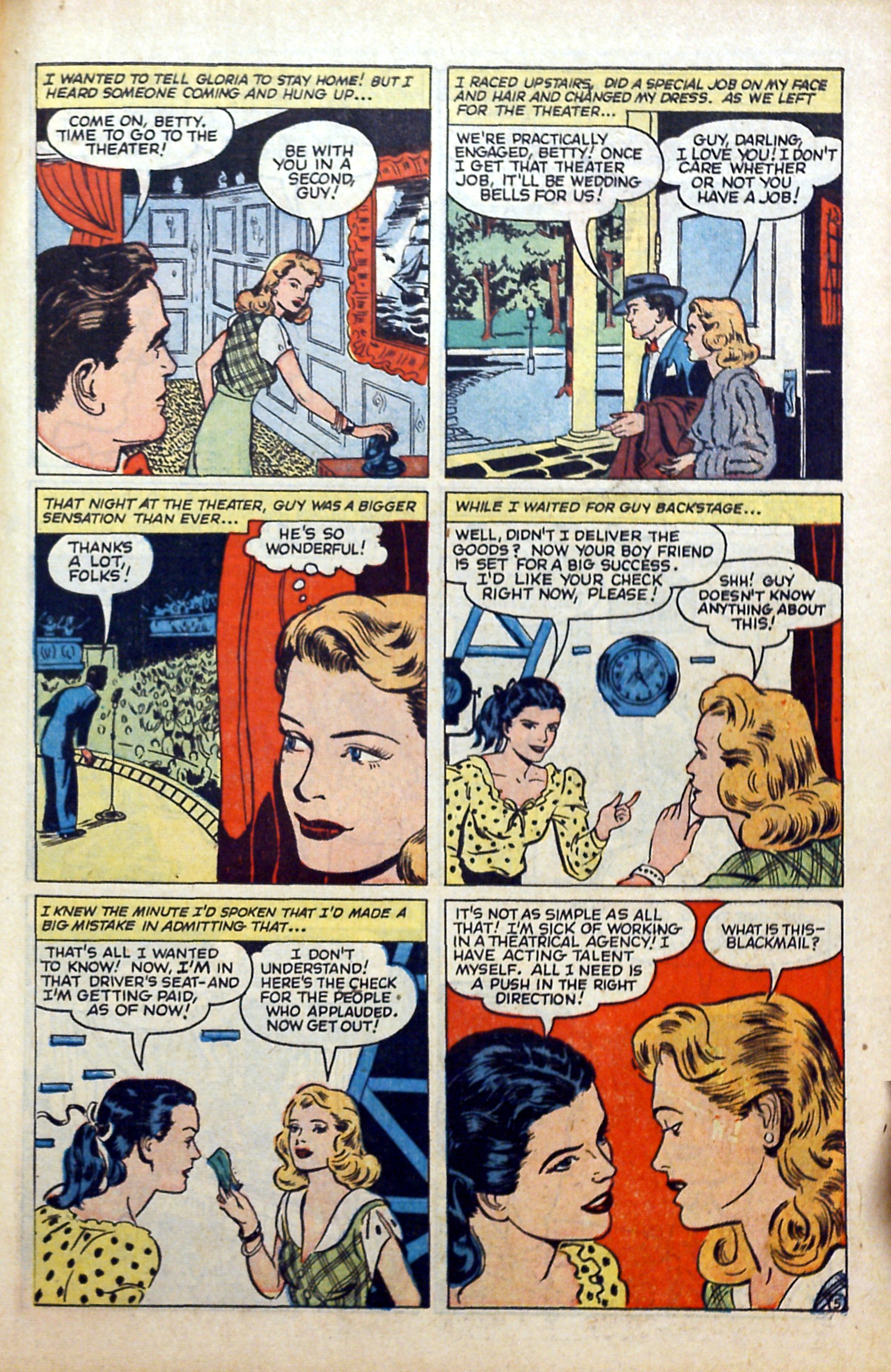 Read online Glamorous Romances comic -  Issue #53 - 31
