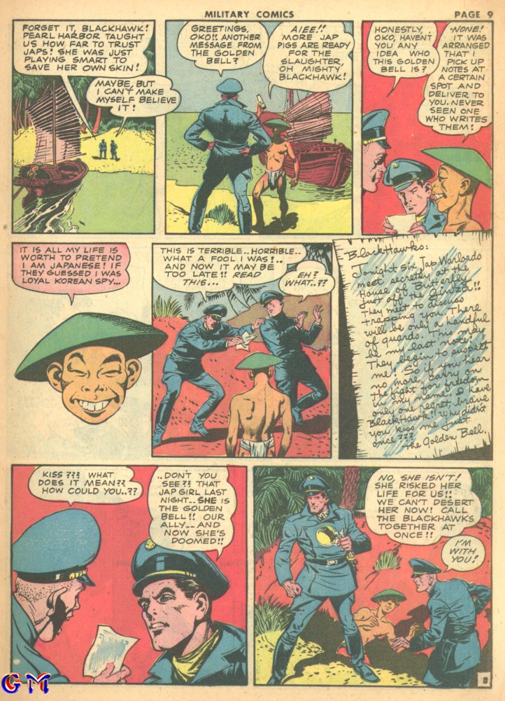 Read online Military Comics comic -  Issue #17 - 11