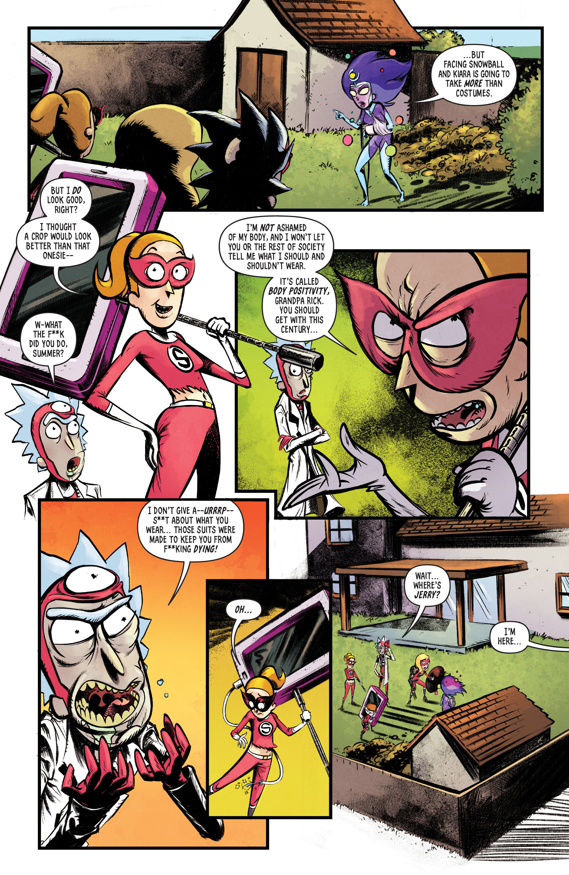 Read online Rick and Morty: Crisis on C-137 comic -  Issue # TPB - 53