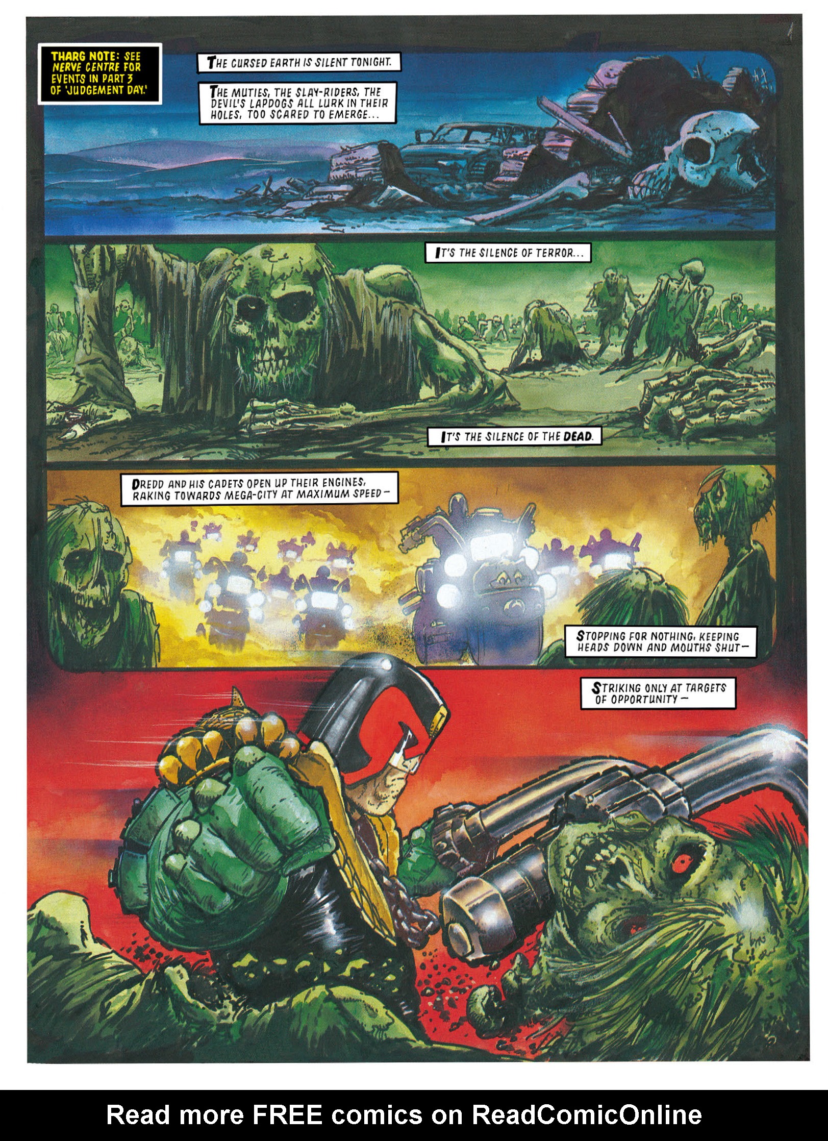 Read online Essential Judge Dredd: Judgement Day comic -  Issue # TPB - 27