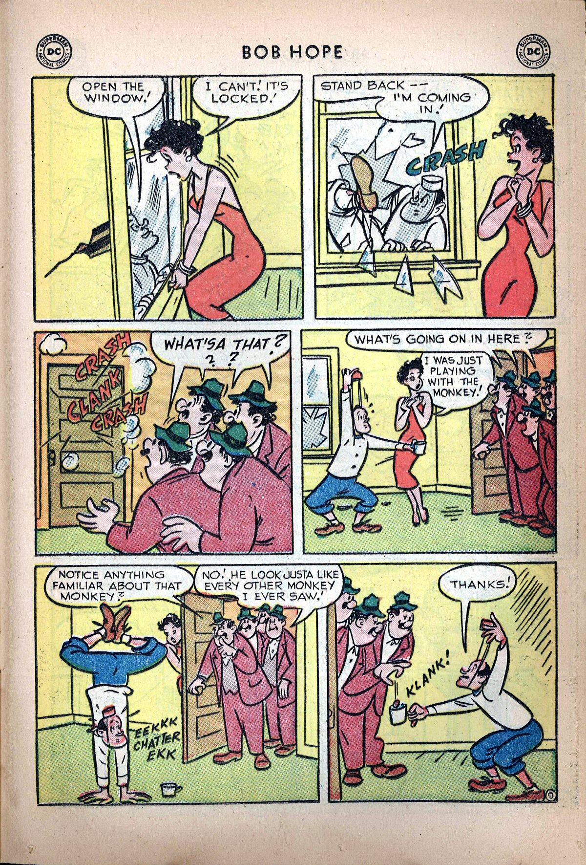 Read online The Adventures of Bob Hope comic -  Issue #23 - 31