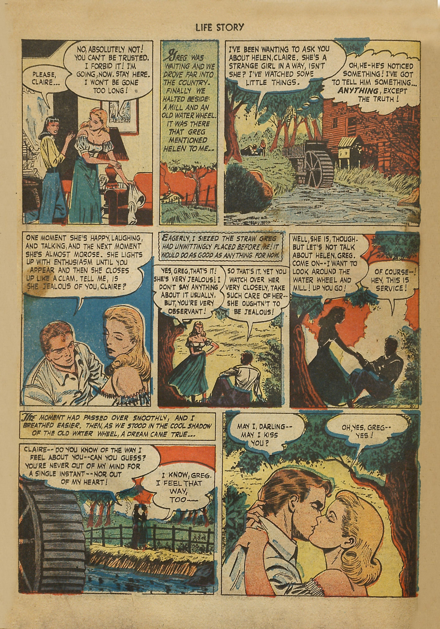 Read online Life Story comic -  Issue #10 - 8