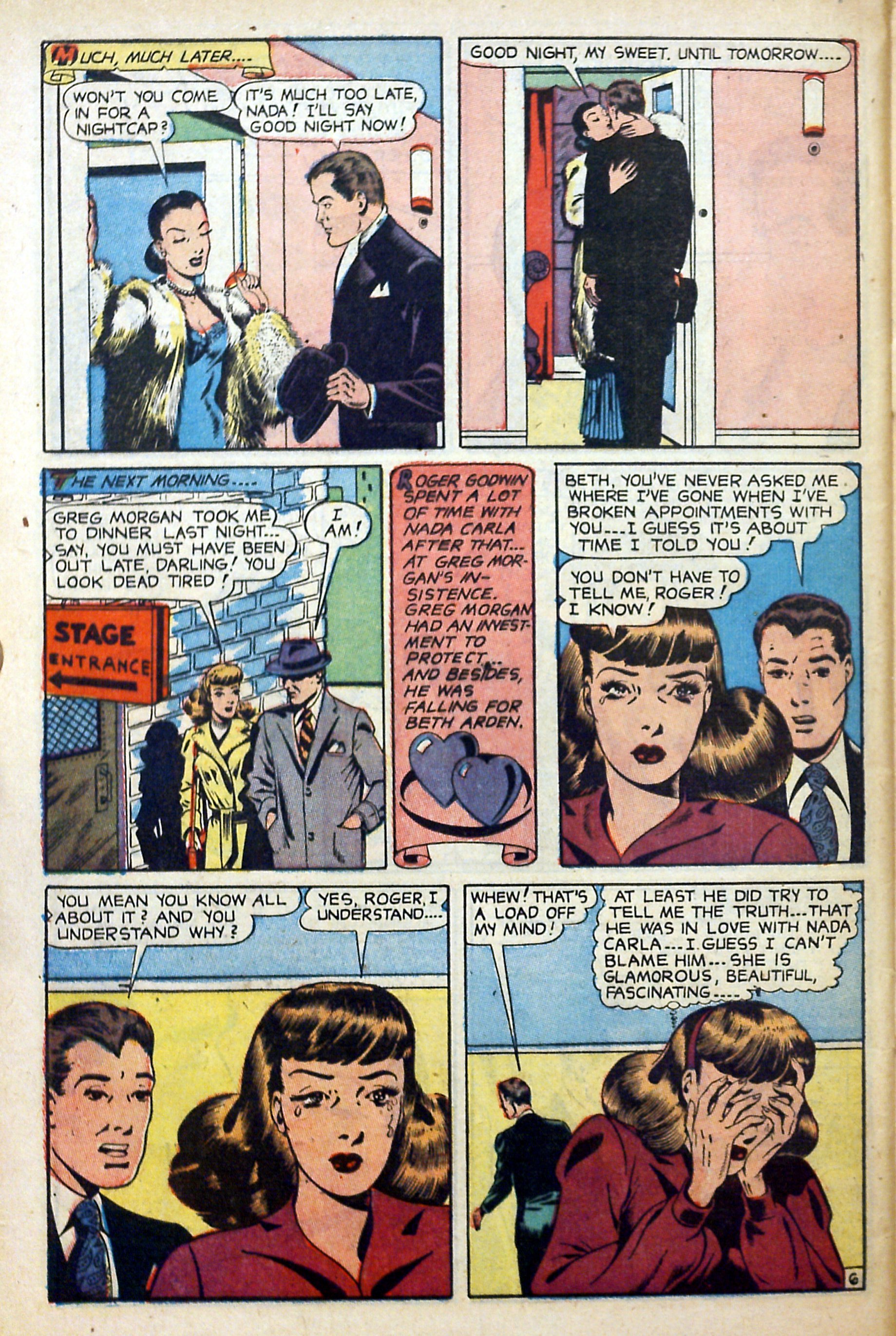 Read online Glamorous Romances comic -  Issue #73 - 32