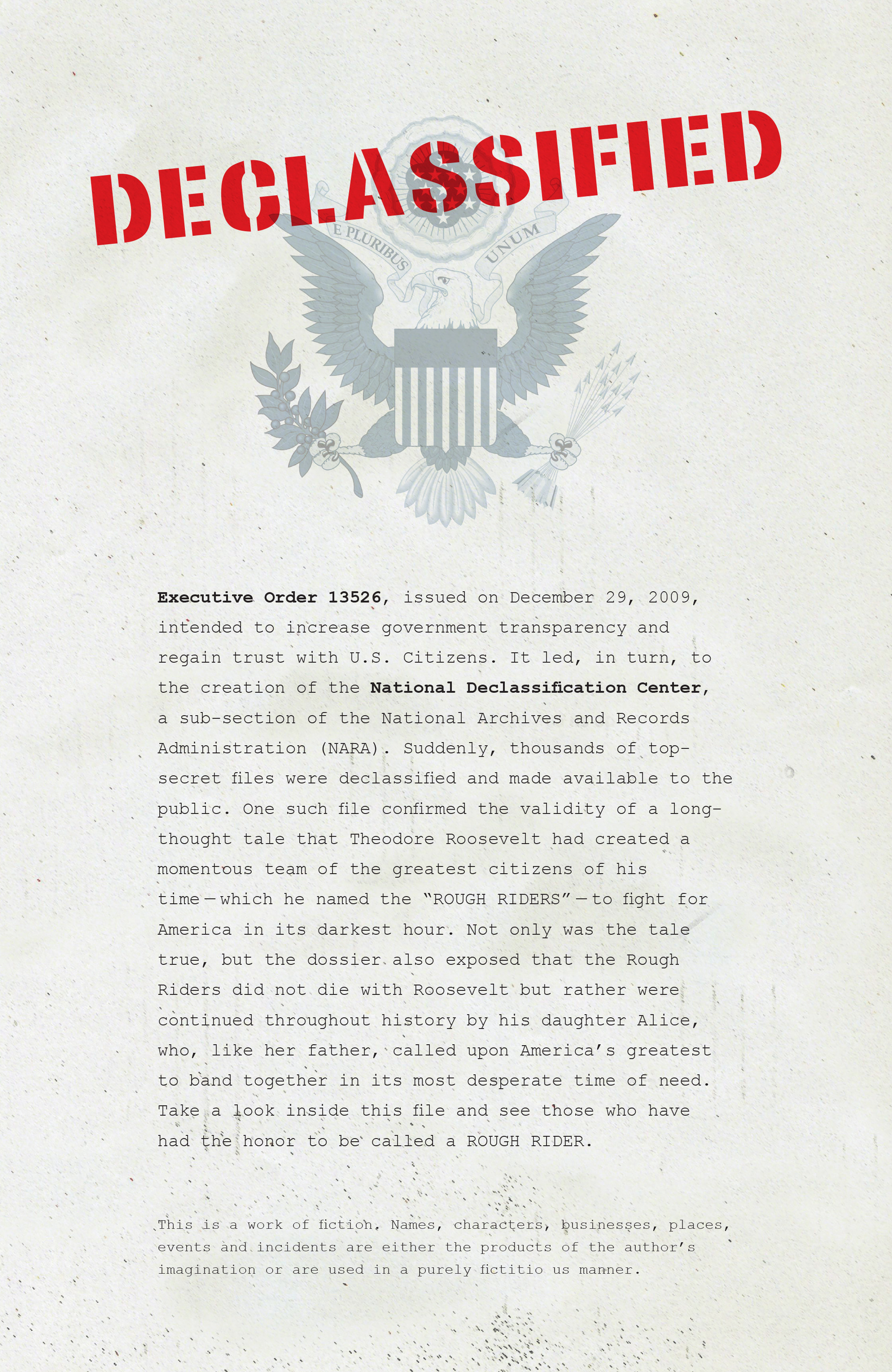 Read online Rough Riders Nation comic -  Issue # Full - 3