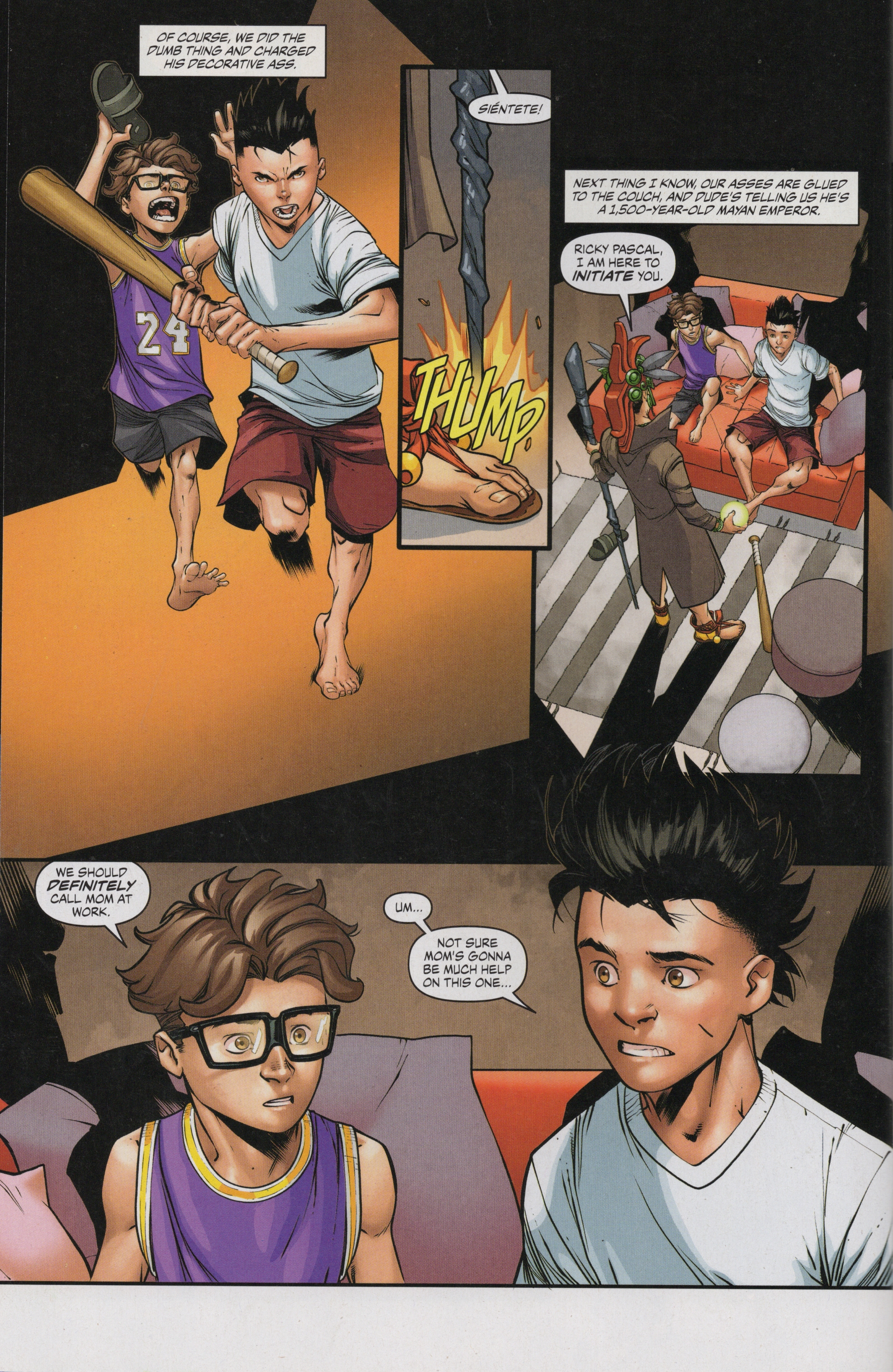 Read online Free Comic Book Day 2022 comic -  Issue # AWA Upshot Primos - 10