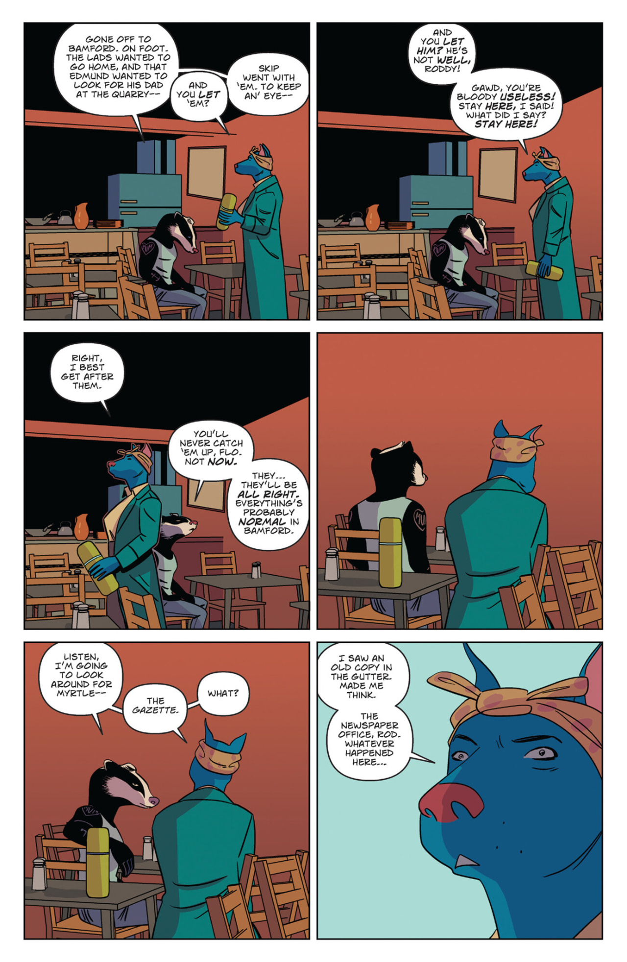 Read online Wild's End (2023) comic -  Issue #2 - 8