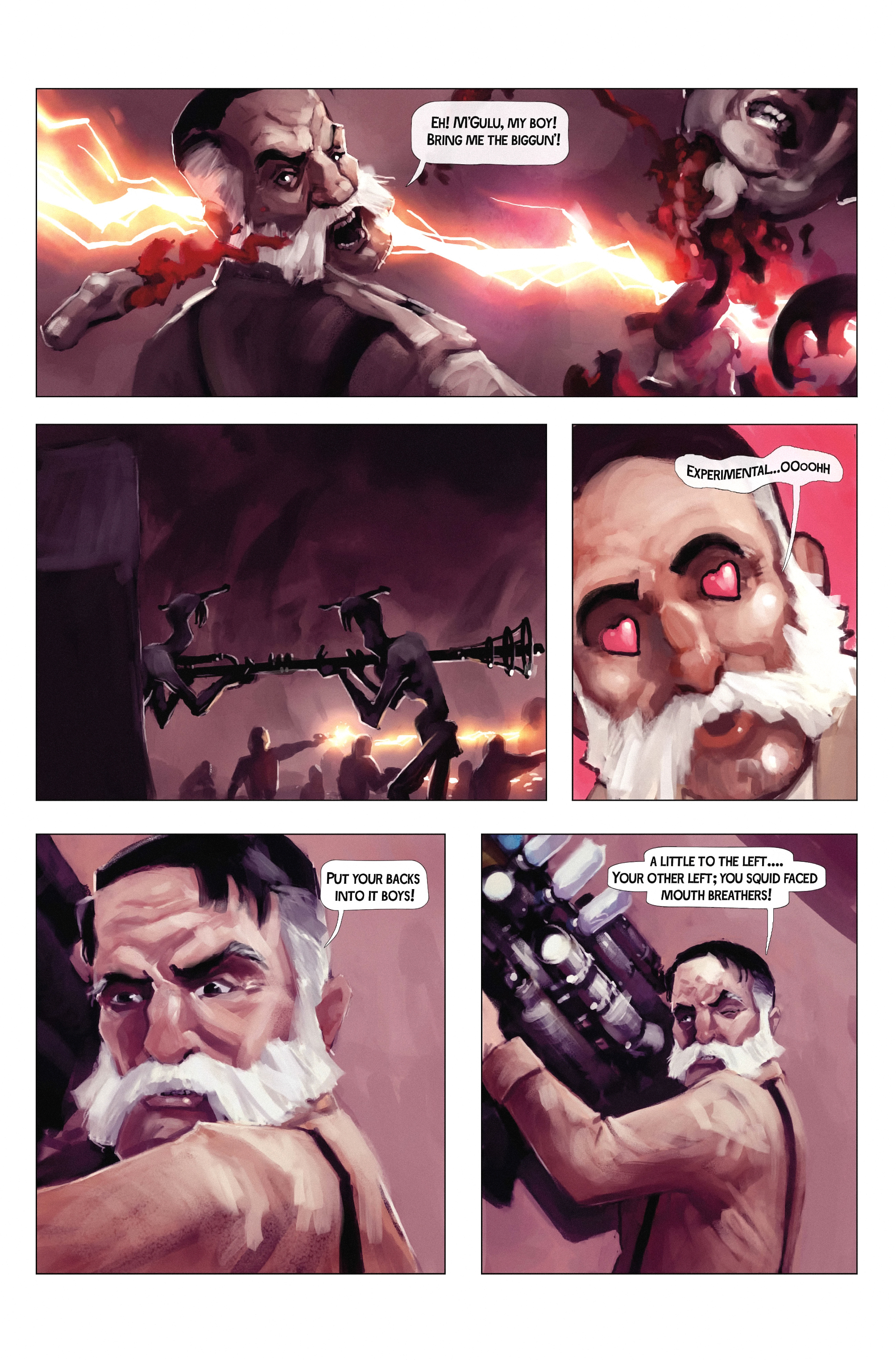 Read online Dr. Grordbort Onslaught comic -  Issue # TPB - 71