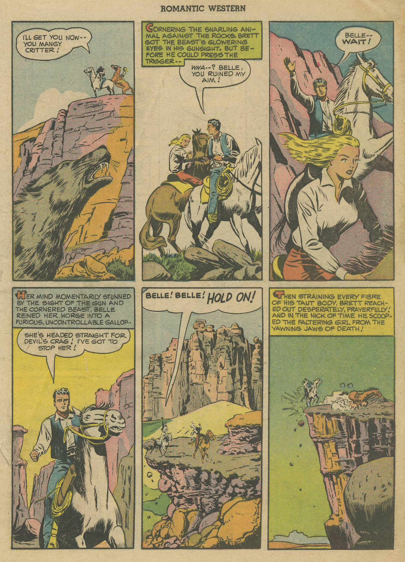 Read online Romantic Western comic -  Issue #3 - 9