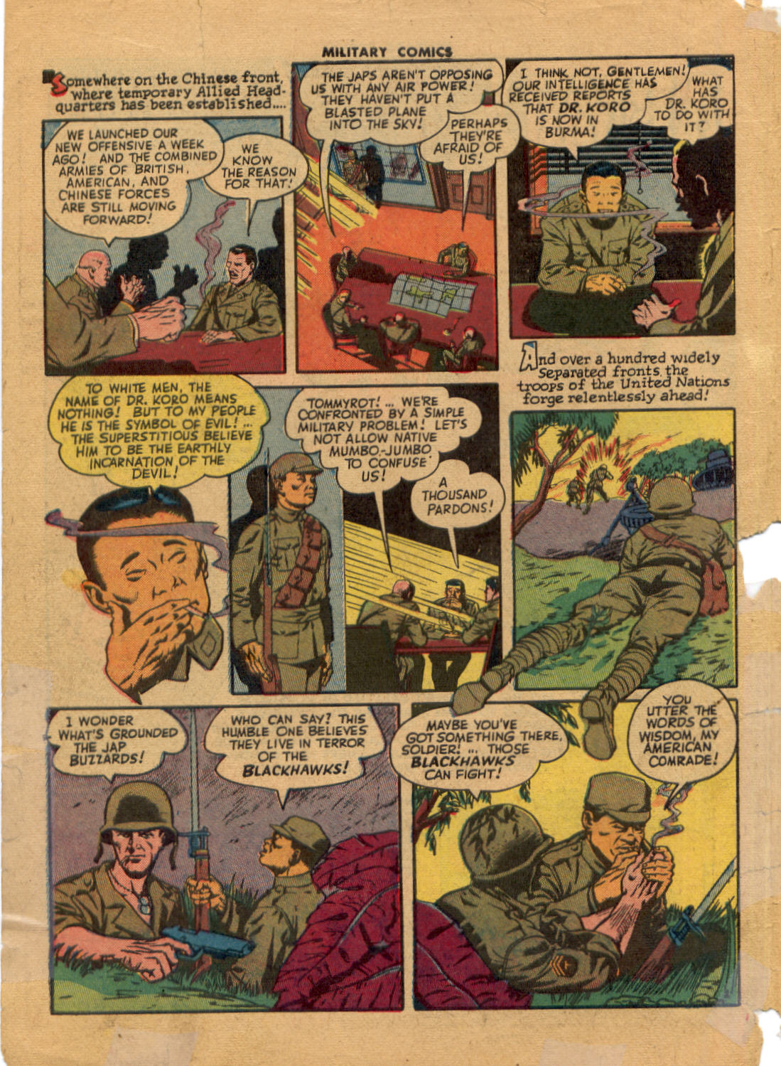 Read online Military Comics comic -  Issue #30 - 3