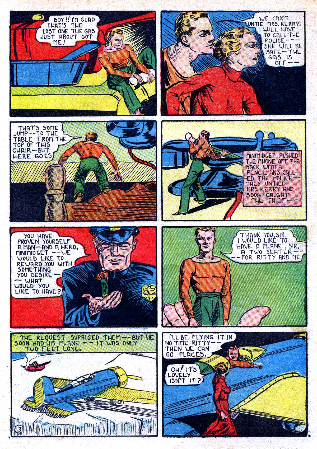 Read online Amazing Man Comics comic -  Issue #6 - 40
