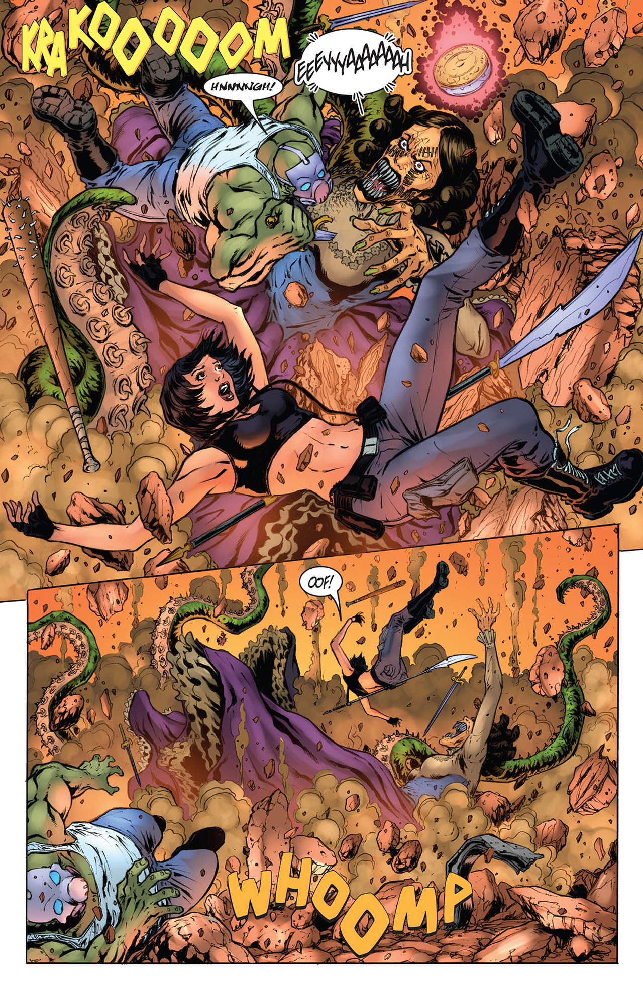 Read online Hack/Slash/Eva Monster's Ball comic -  Issue # _TPB - 94