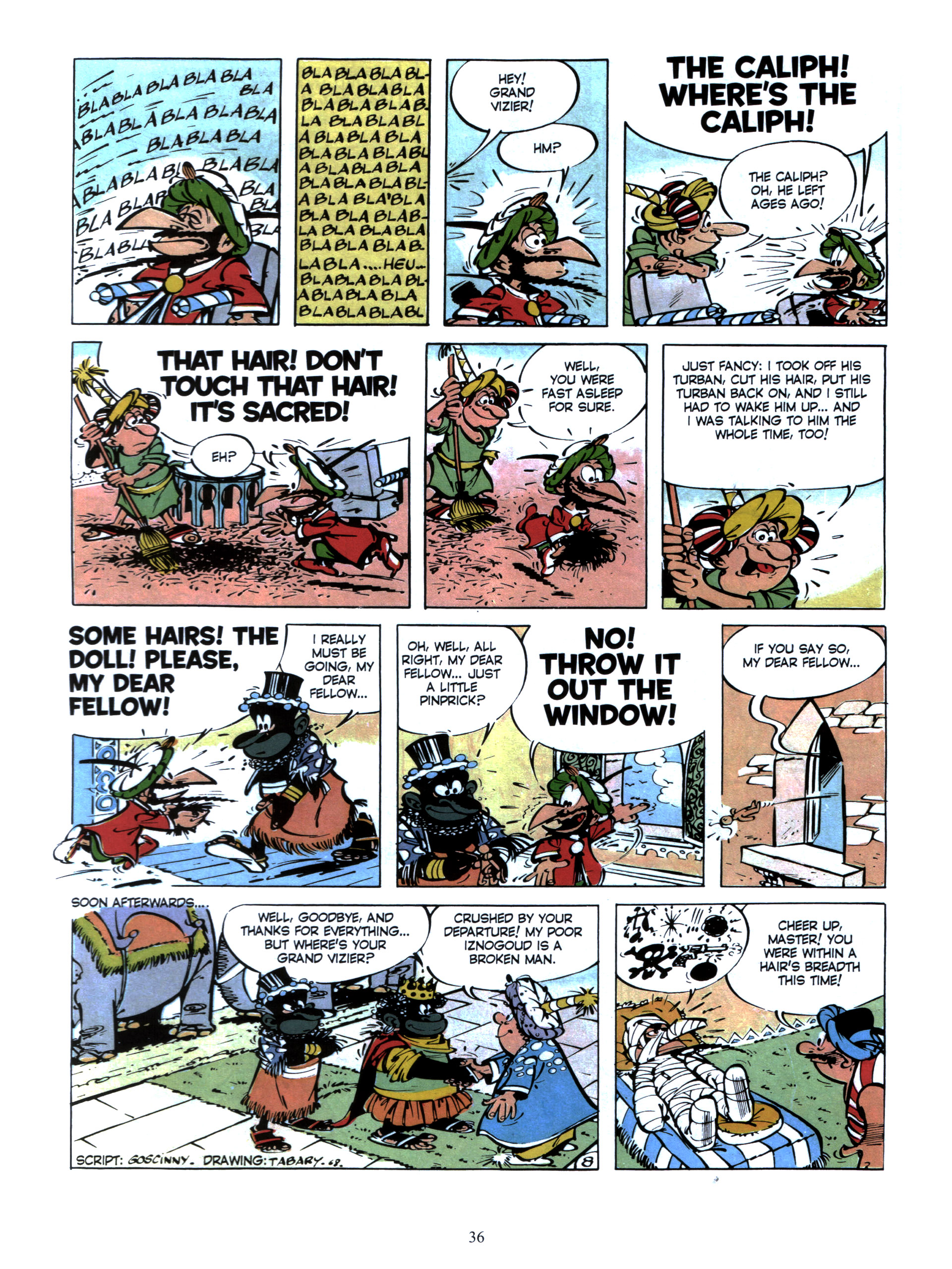 Read online Iznogoud comic -  Issue #7 - 34