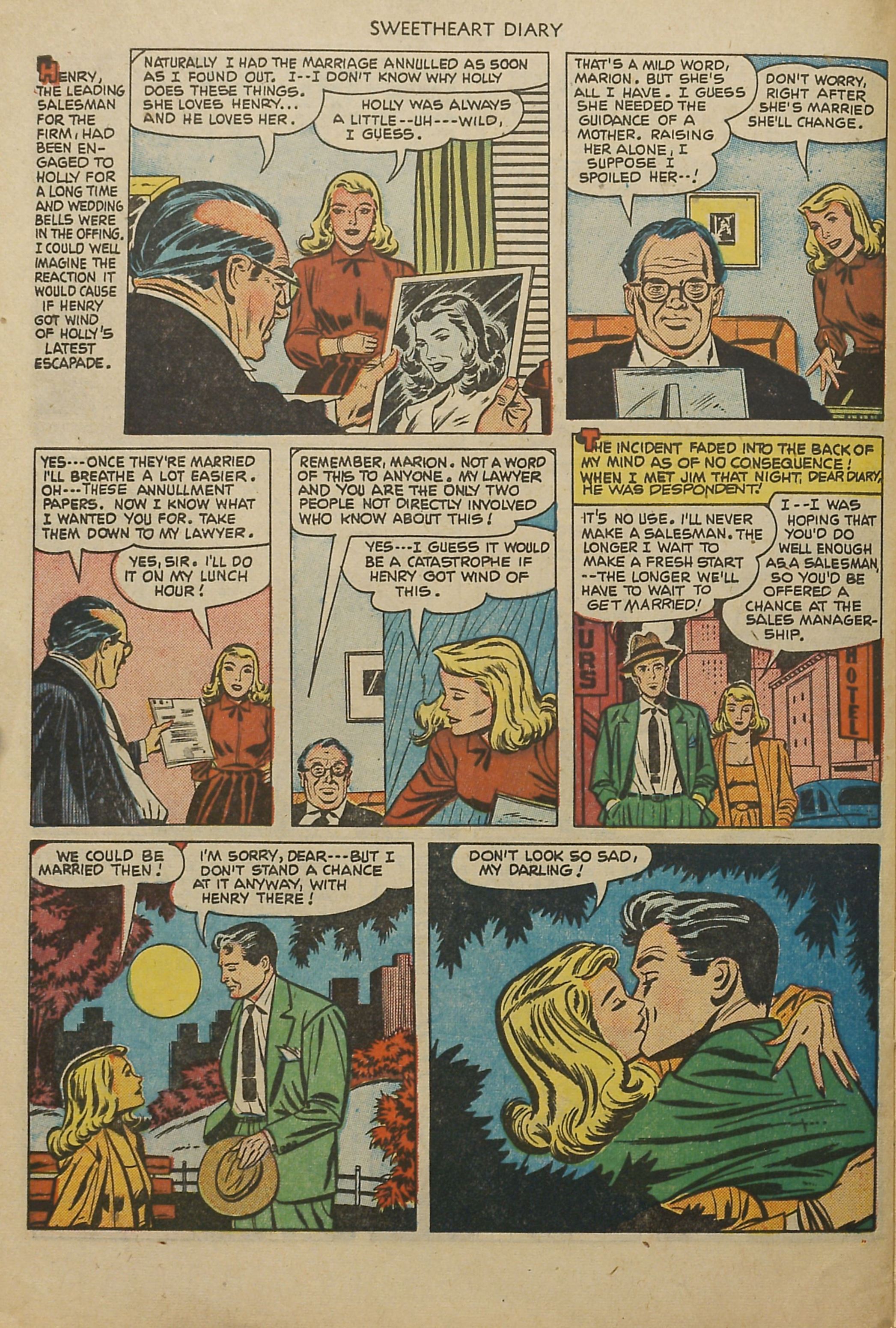 Read online Sweetheart Diary comic -  Issue #7 - 28