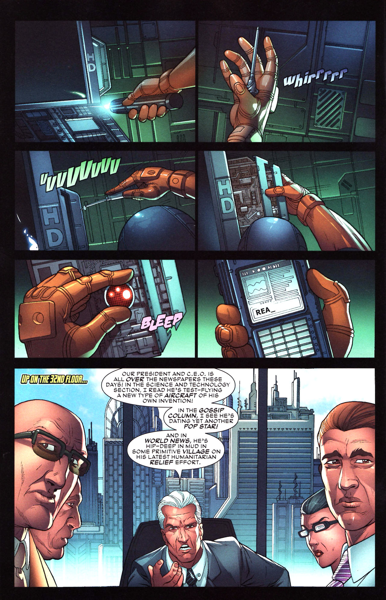 Read online Marvel Adventures Iron Man comic -  Issue #4 - 4