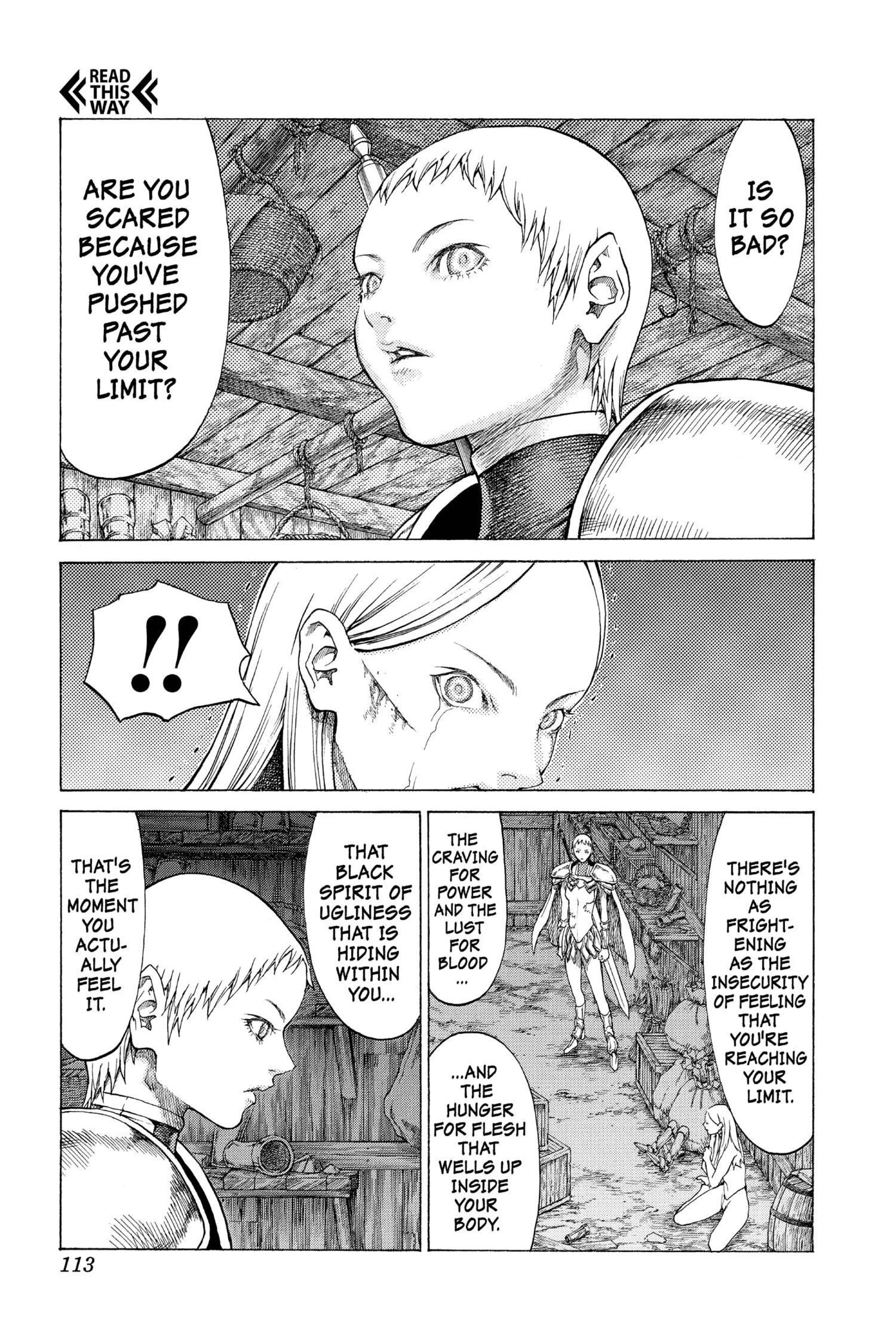 Read online Claymore comic -  Issue #10 - 105