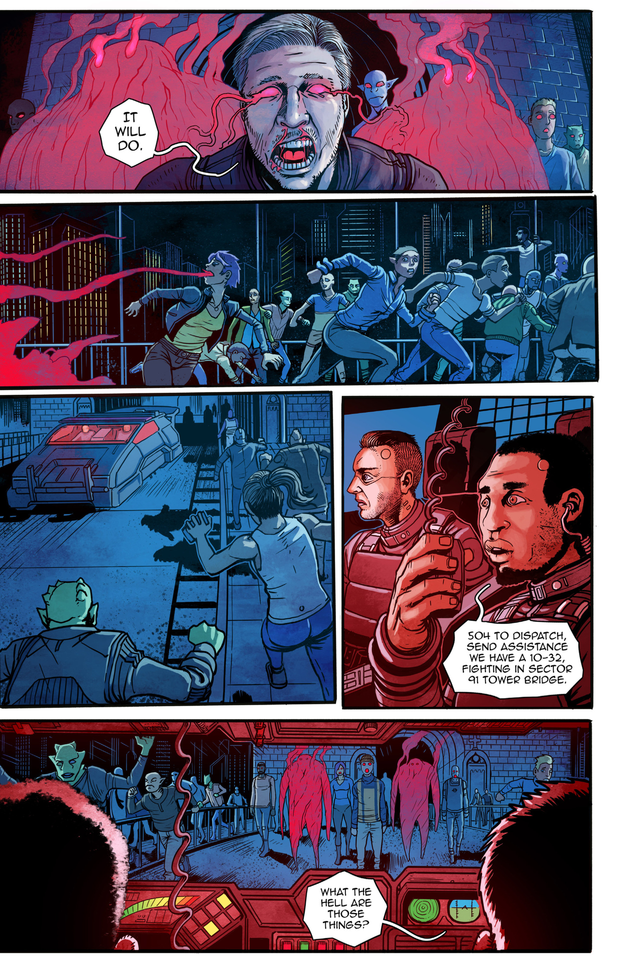 Read online Butcher Queen: Planet of the Dead comic -  Issue #3 - 11