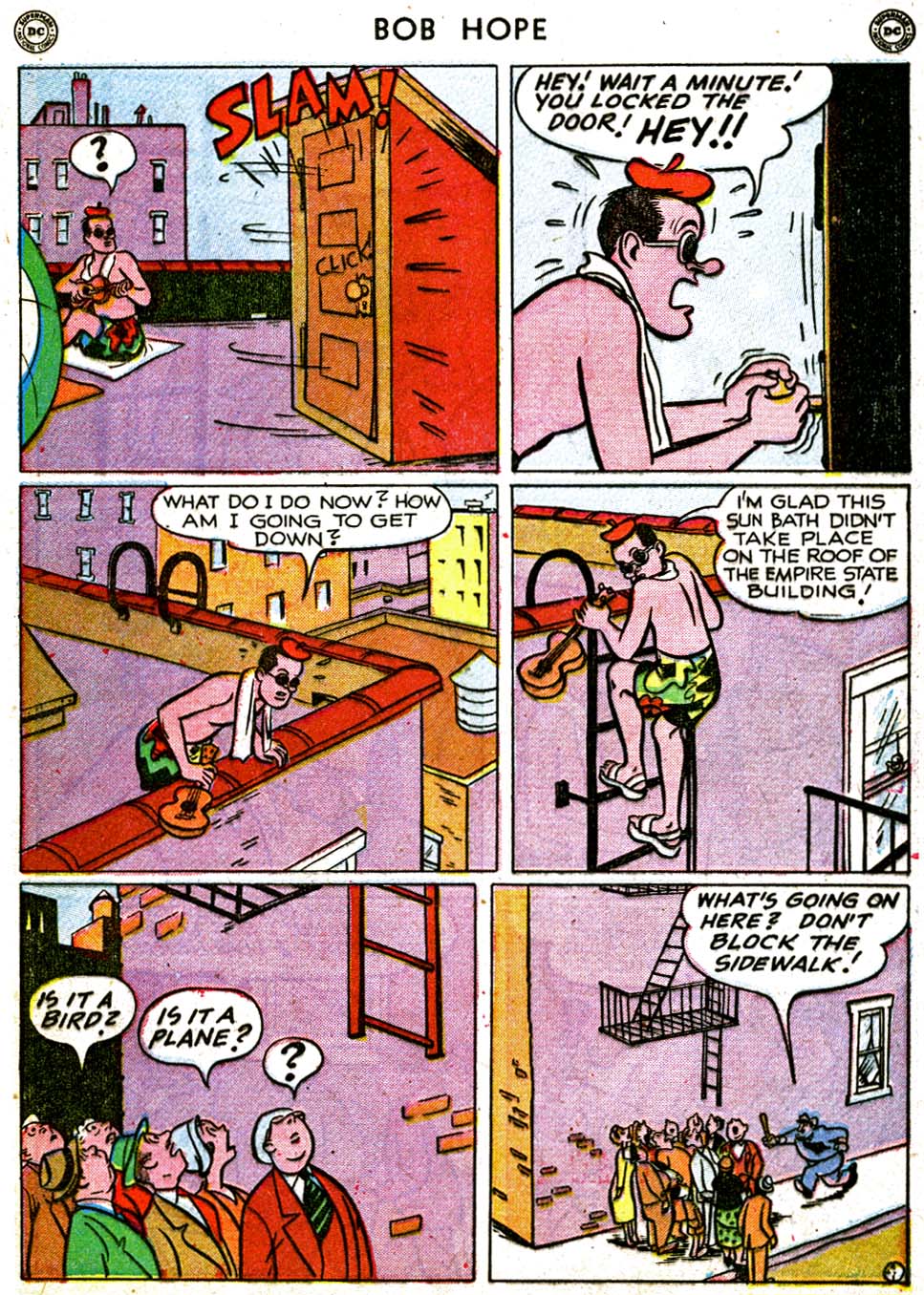 Read online The Adventures of Bob Hope comic -  Issue #3 - 7