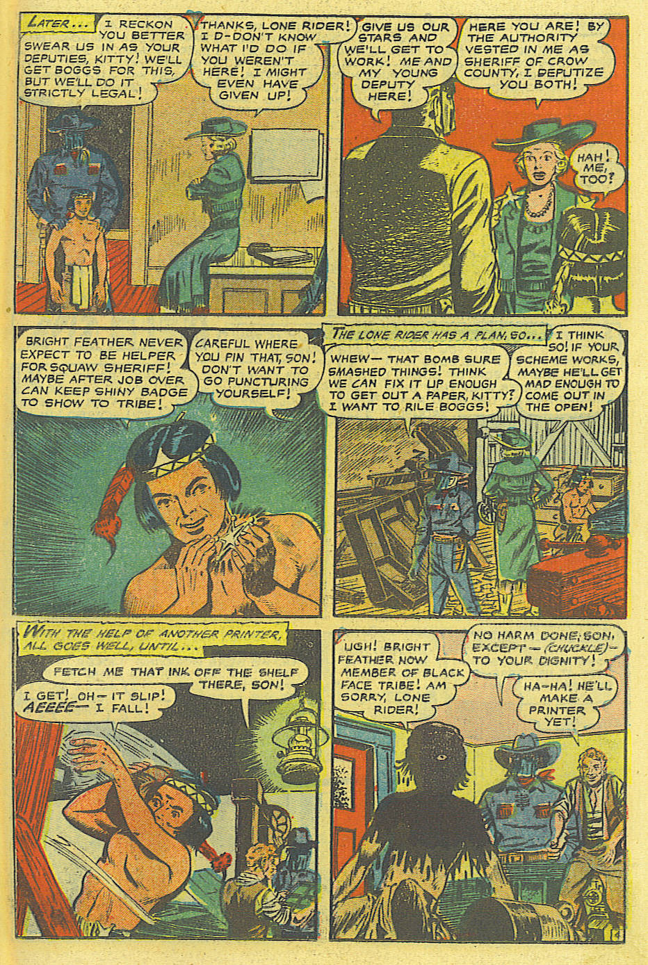 Read online The Lone Rider comic -  Issue #17 - 20