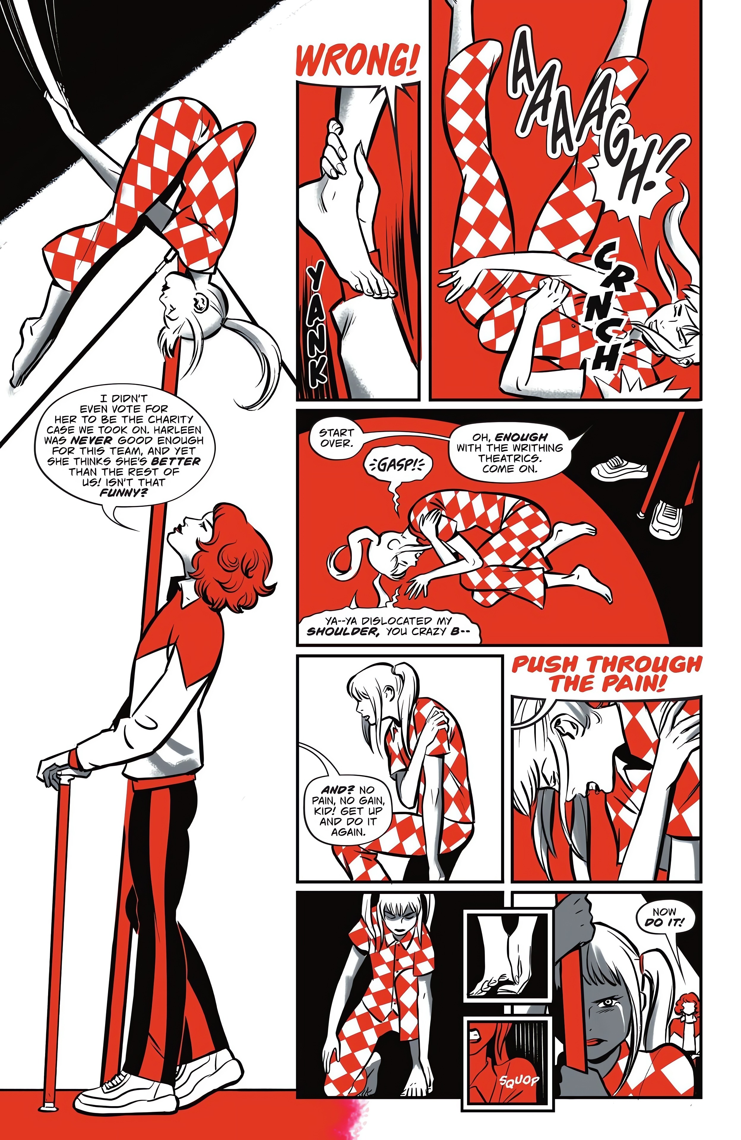 Read online Harley Quinn: Black   White   Redder comic -  Issue #1 - 23