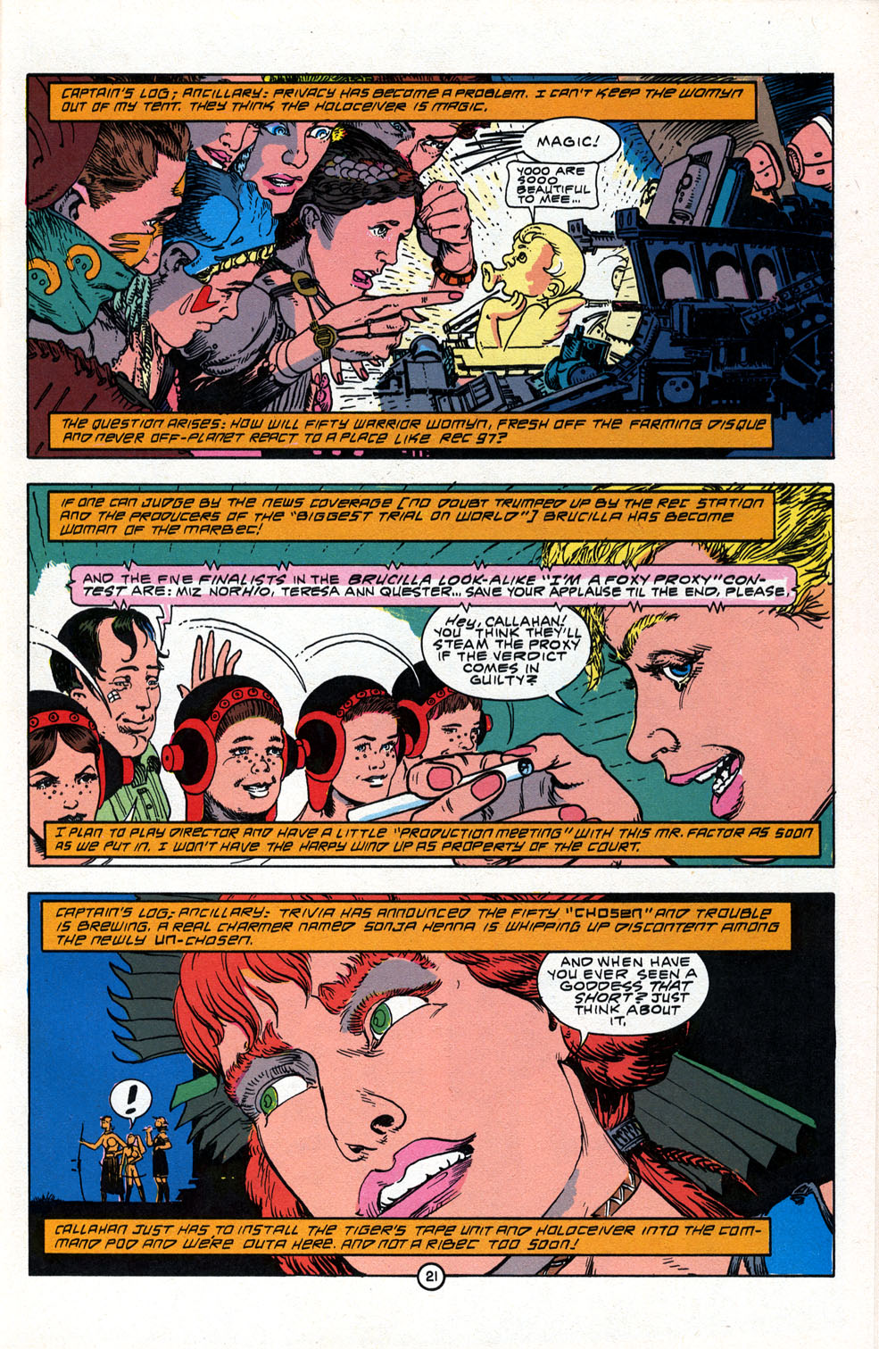 Read online Starstruck (1985) comic -  Issue #5 - 22