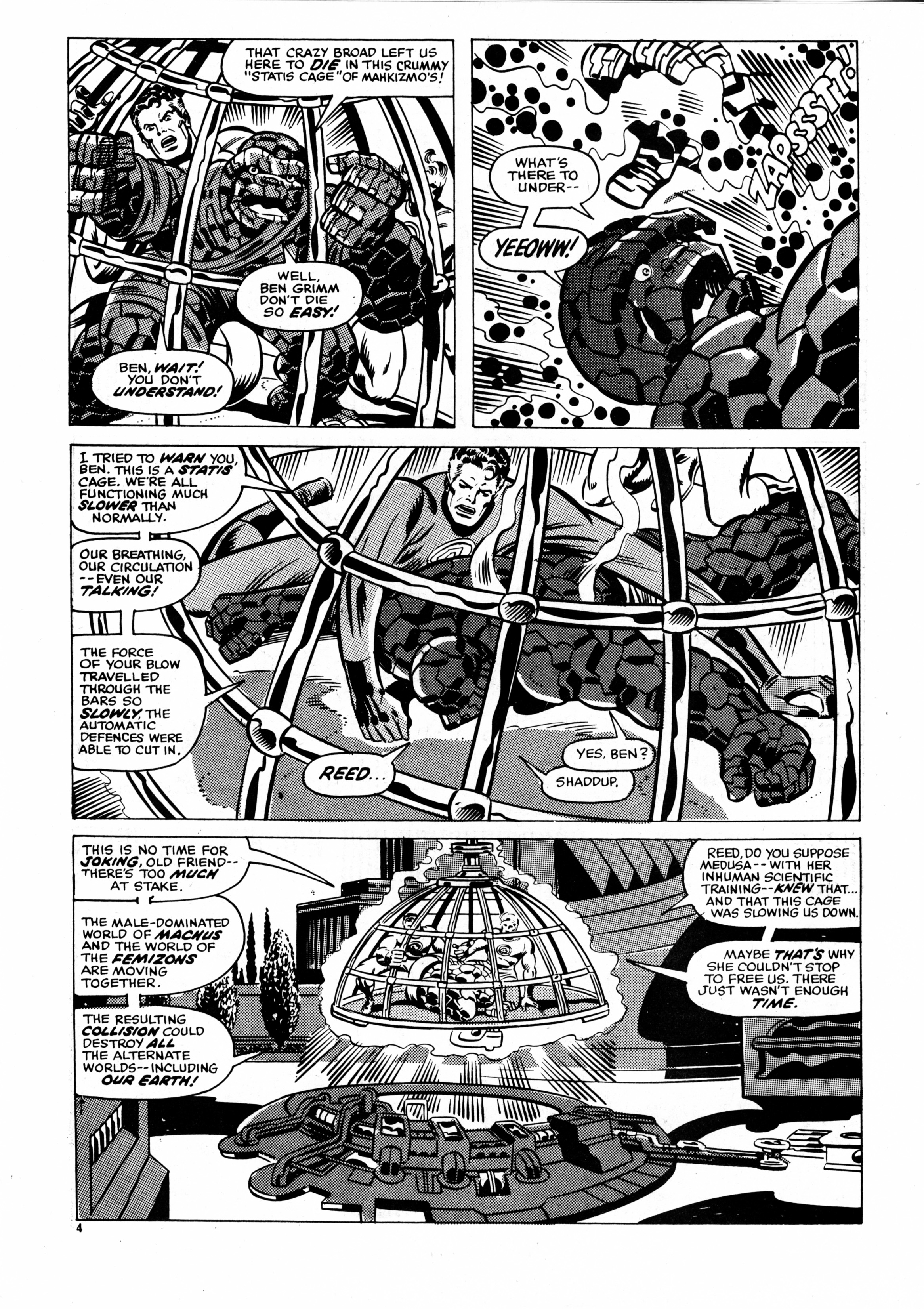Read online Fantastic Four (1982) comic -  Issue #21 - 4