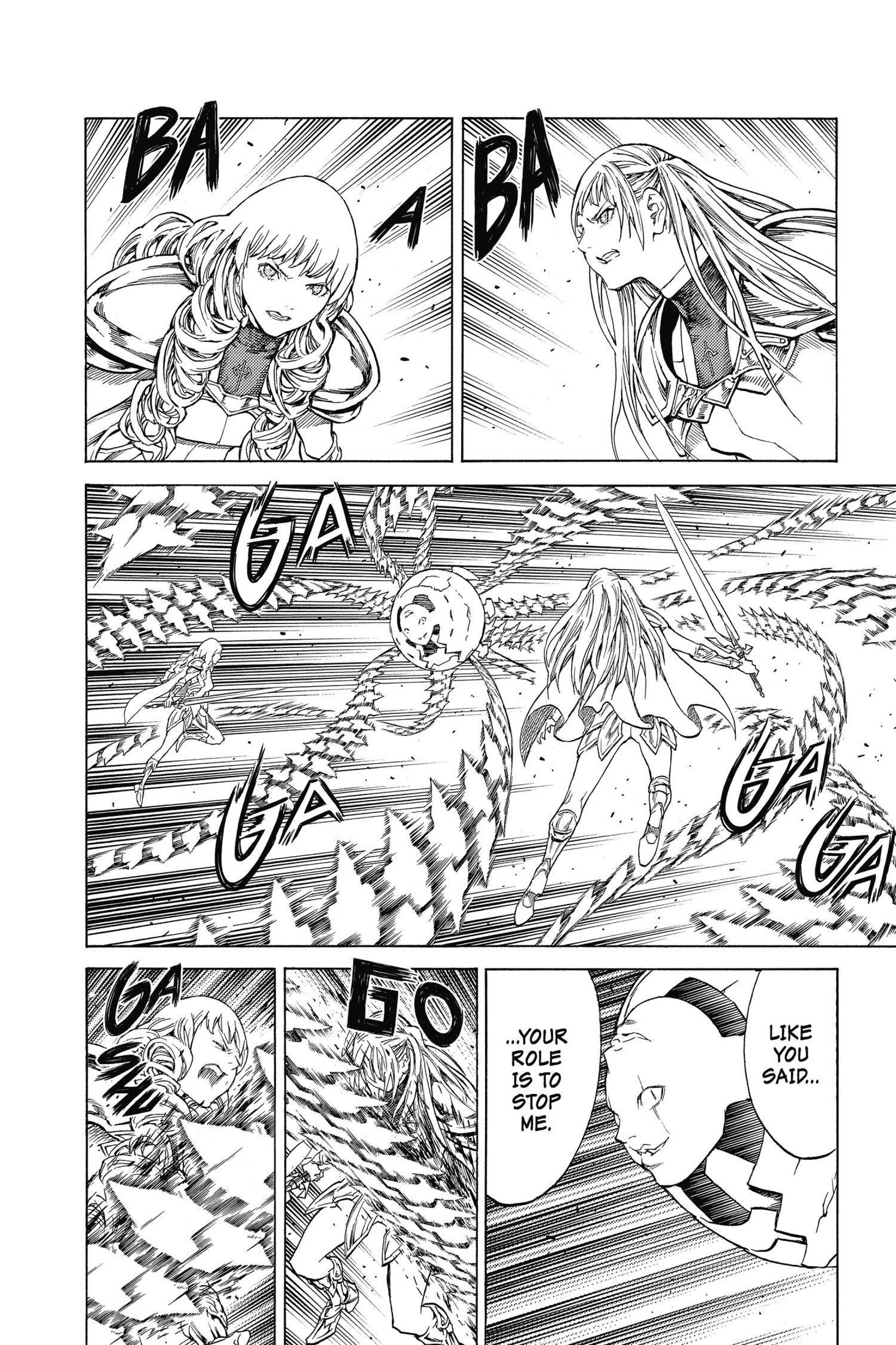 Read online Claymore comic -  Issue #25 - 107