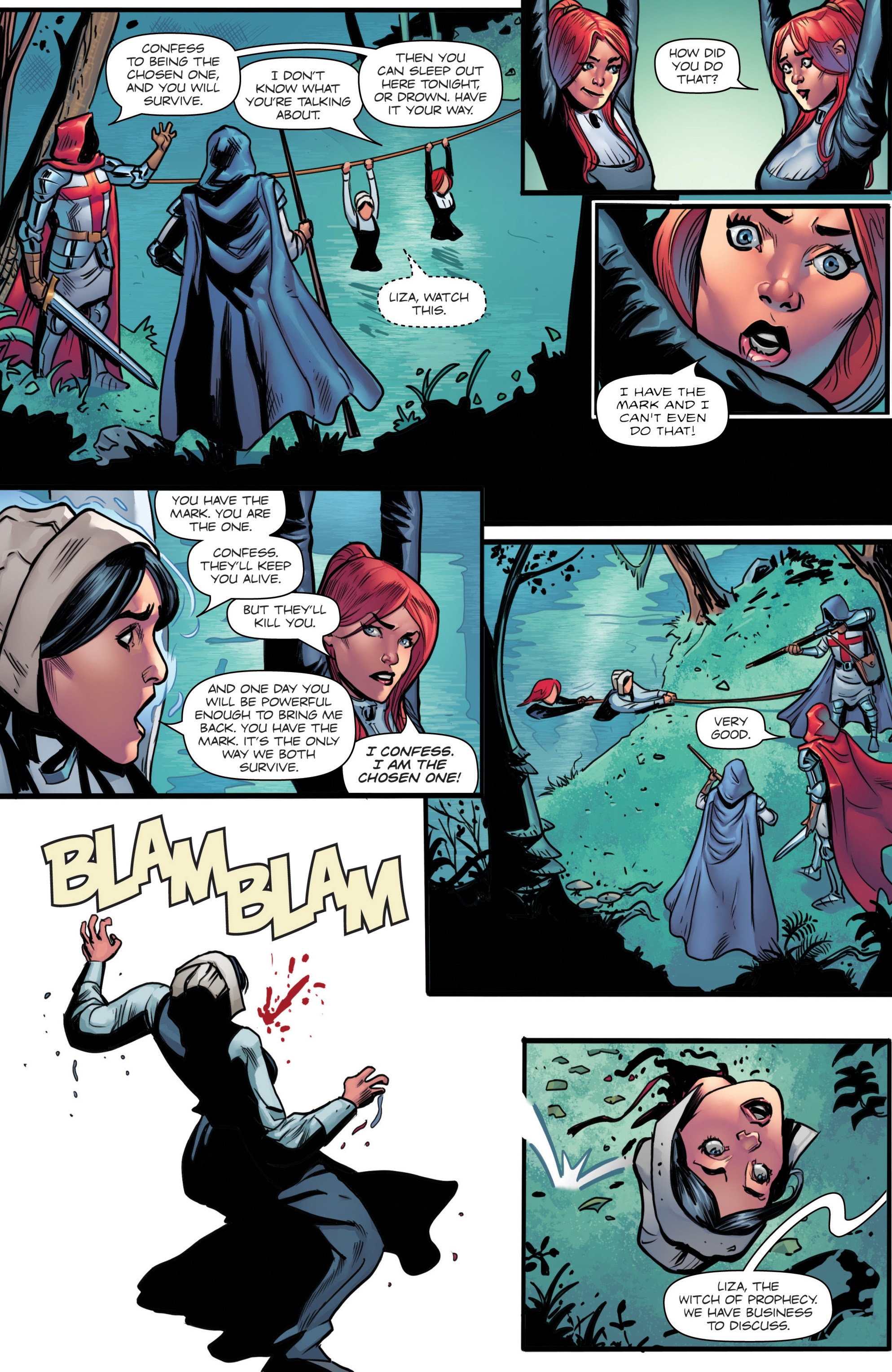 Read online Grimm Fairy Tales presents Coven comic -  Issue #2 - 19