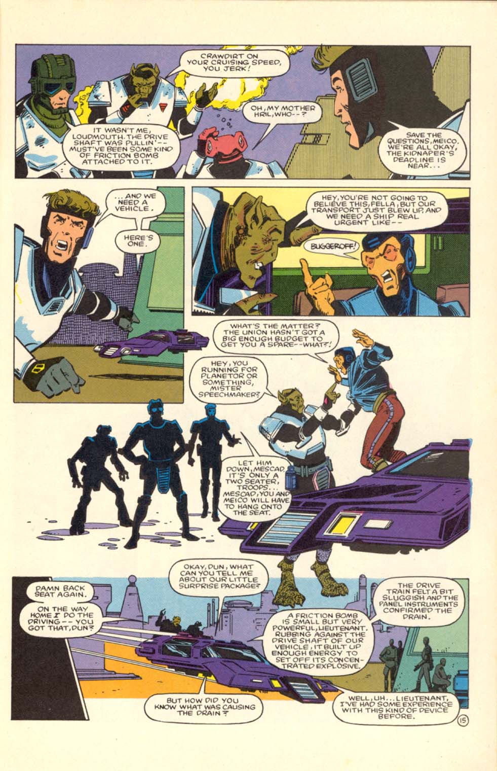 Read online Alien Legion comic -  Issue #3 - 17