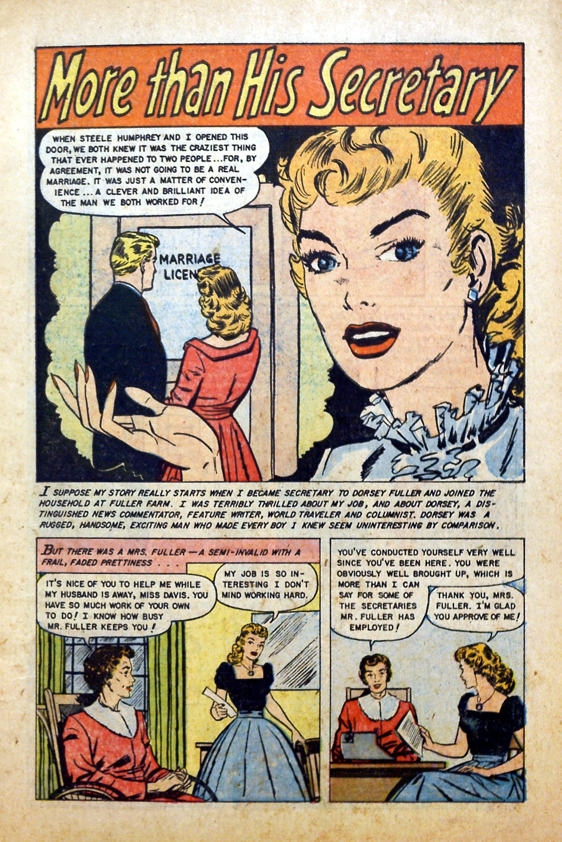 Read online Glamorous Romances comic -  Issue #80 - 3