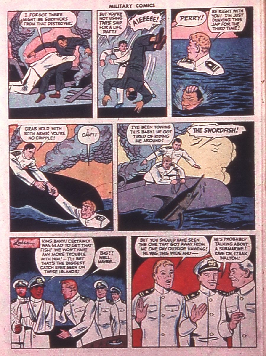 Read online Military Comics comic -  Issue #40 - 49