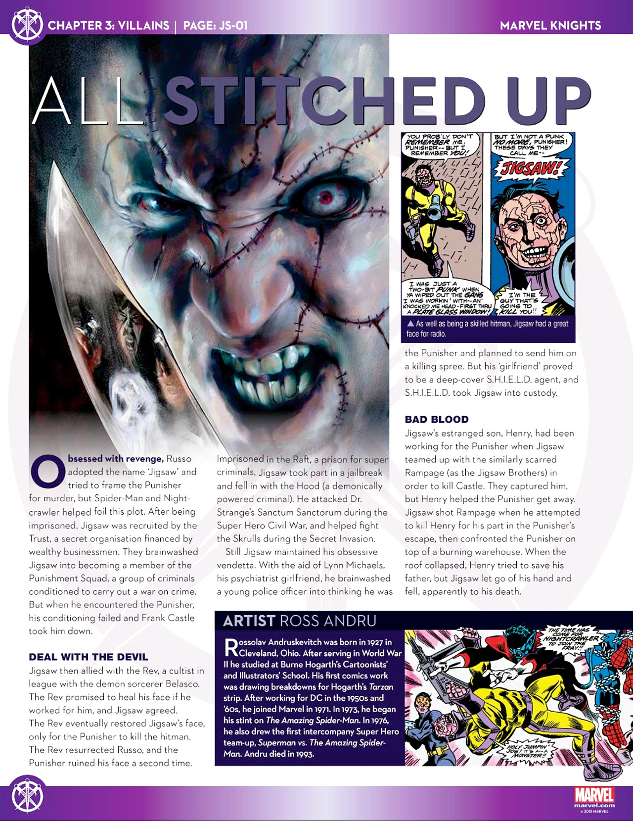 Read online Marvel Fact Files comic -  Issue #12 - 20
