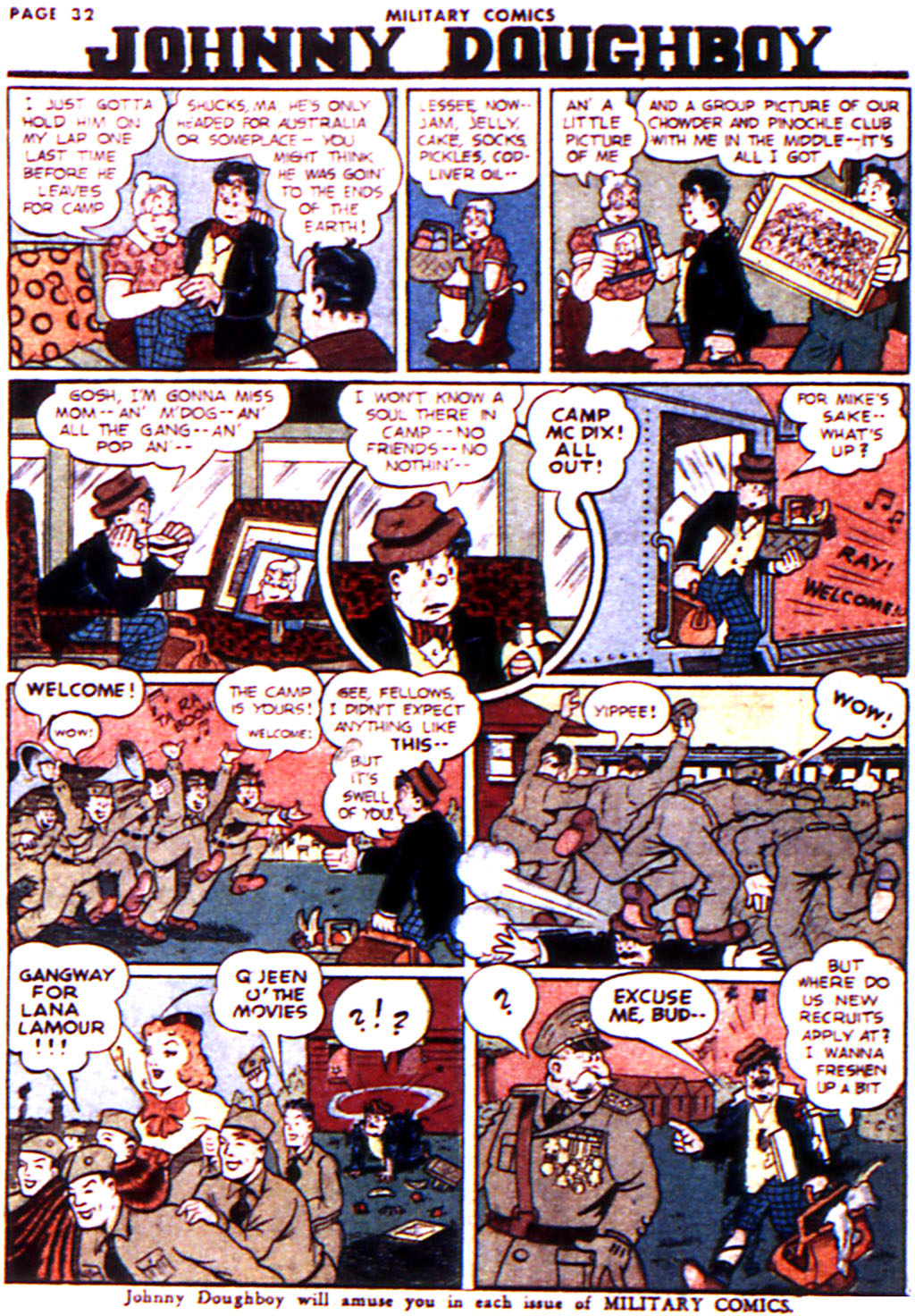 Read online Military Comics comic -  Issue #14 - 34